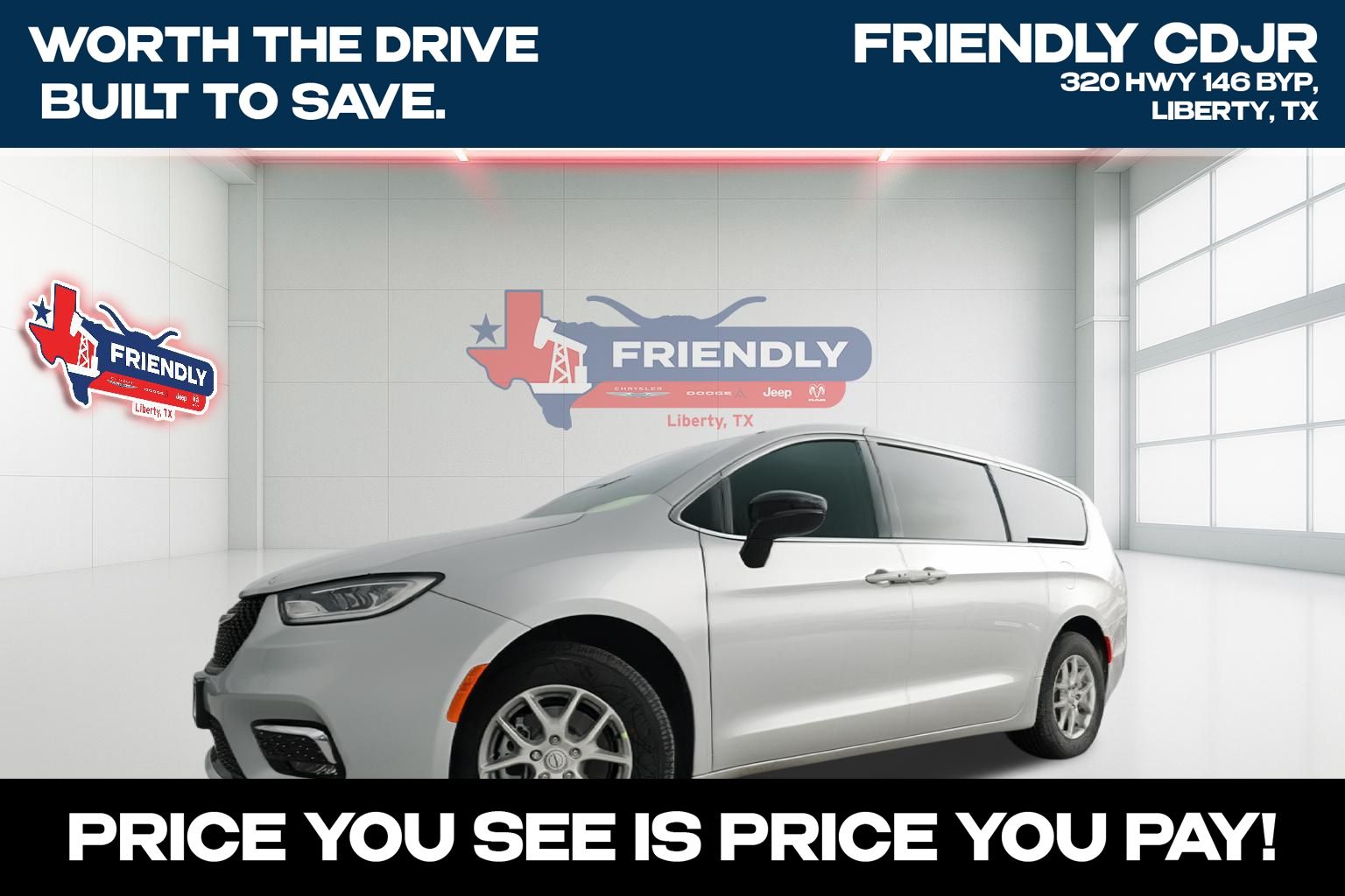 Silver Mist Clearcoat 2026 Chrysler Pacifica Select FWD Minivan Front-Wheel Drive 9-Speed Automatic