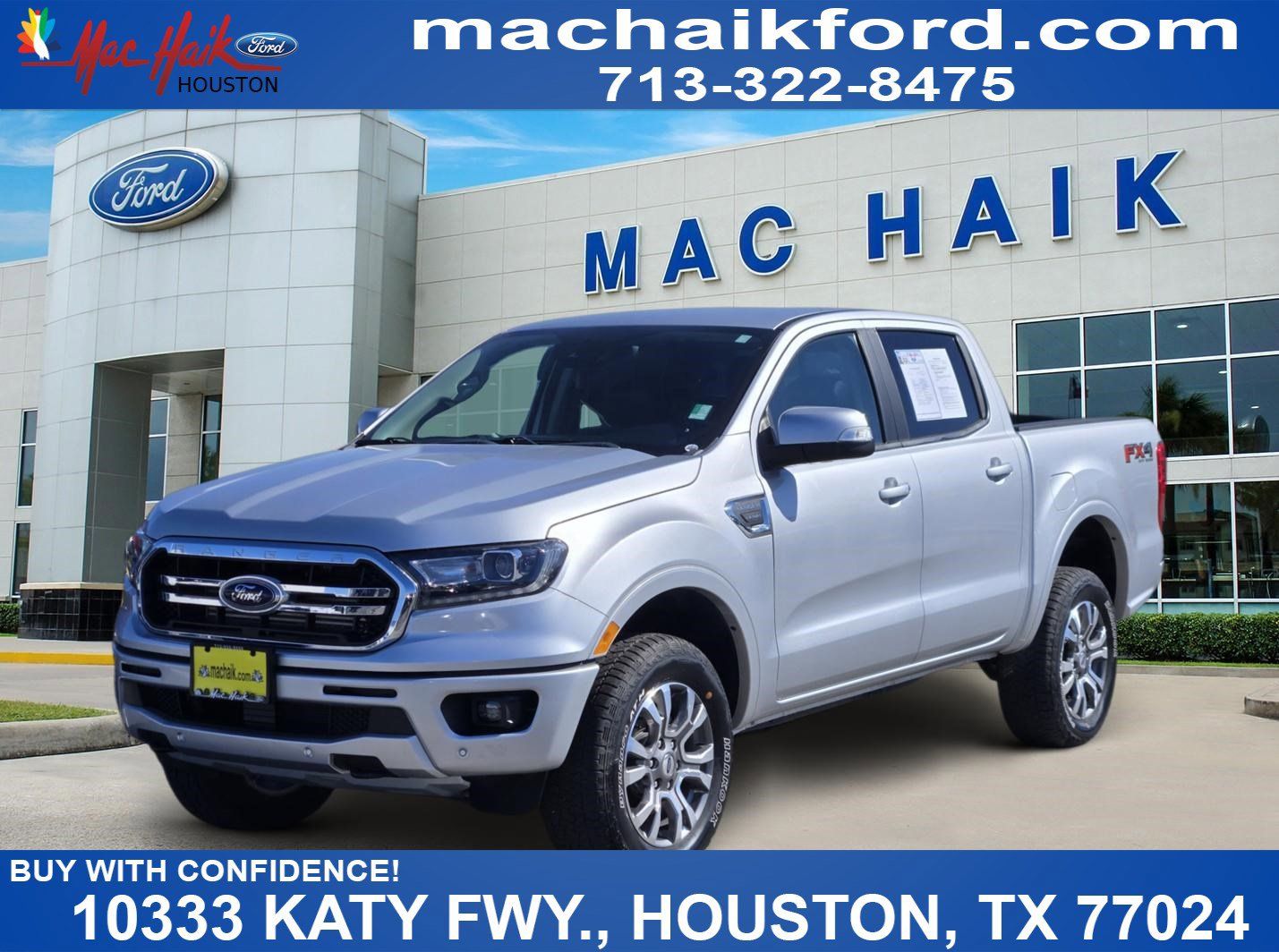 2019 Ford Ranger Lariat SuperCrew 4WD
