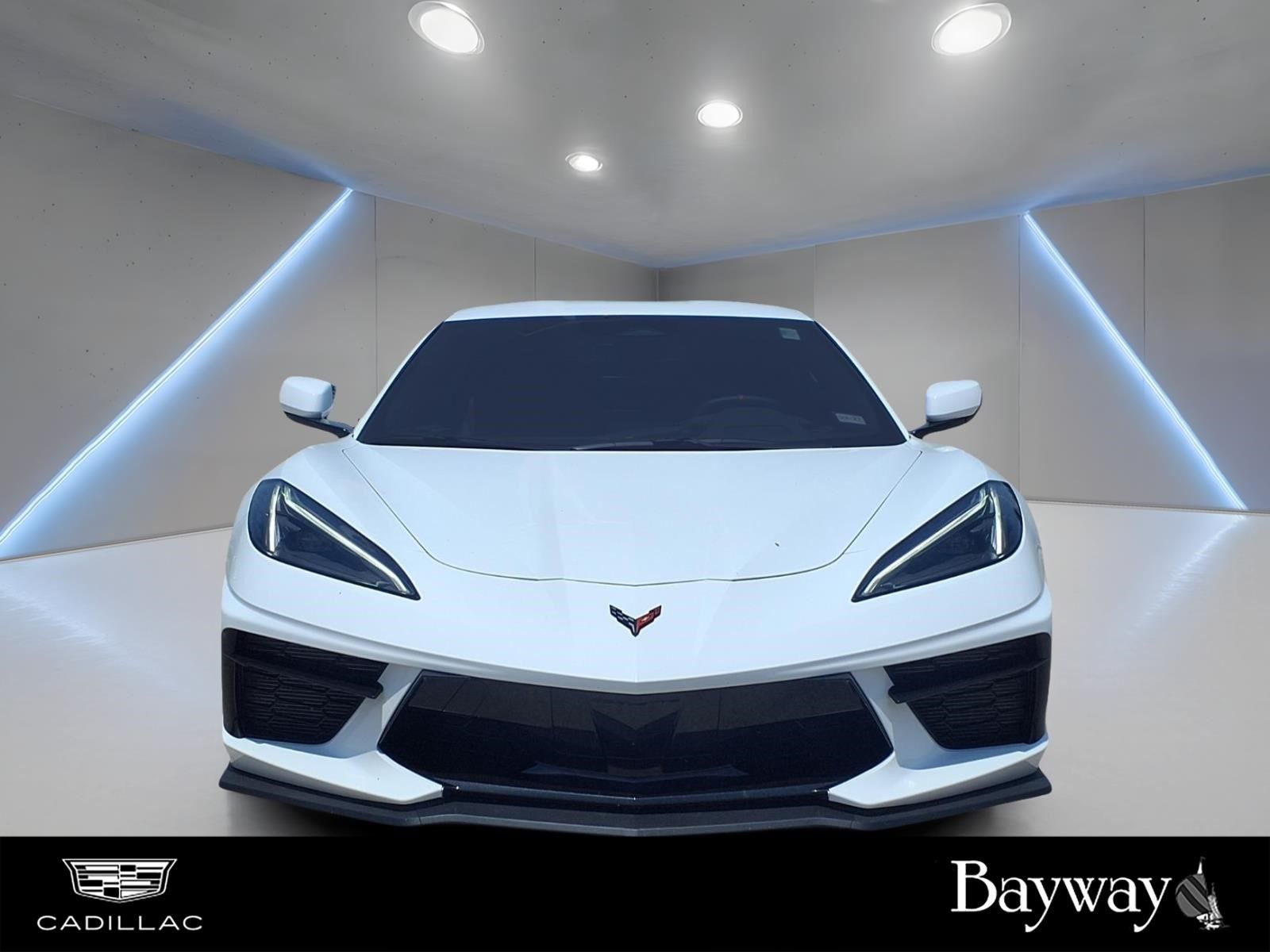 2025 Chevrolet Corvette Stingray White at DeMontrond Gulf Freeway