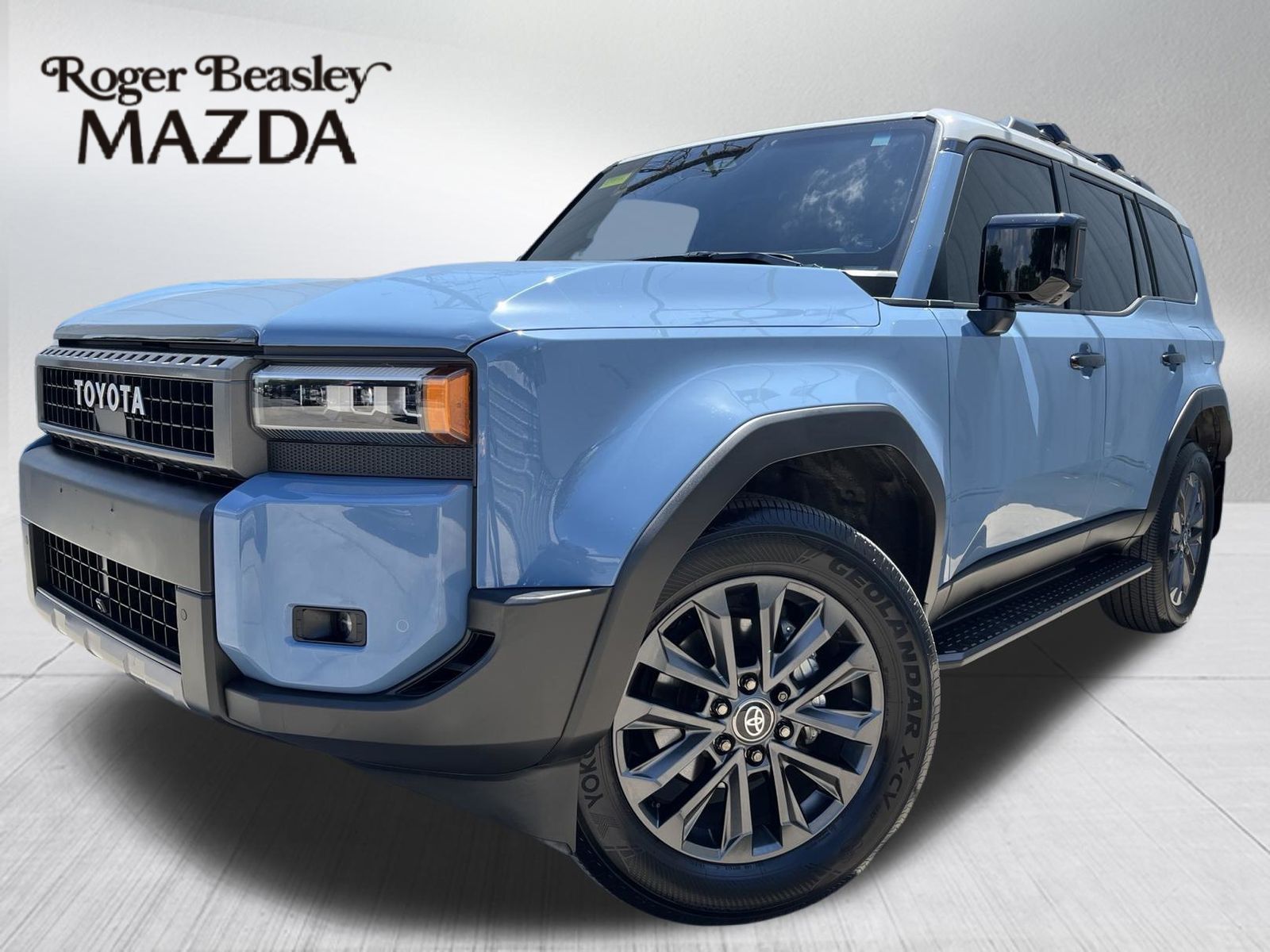 Blue / Gray 2025 Toyota Land Cruiser SUV / Crossover Four-Wheel Drive 8-Speed Automatic