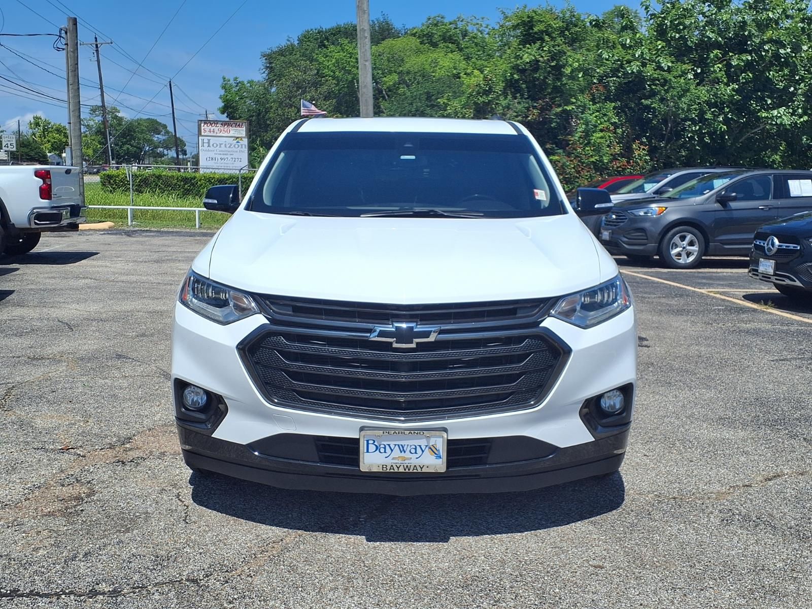 2019 Chevrolet Traverse Premier White at Community Honda