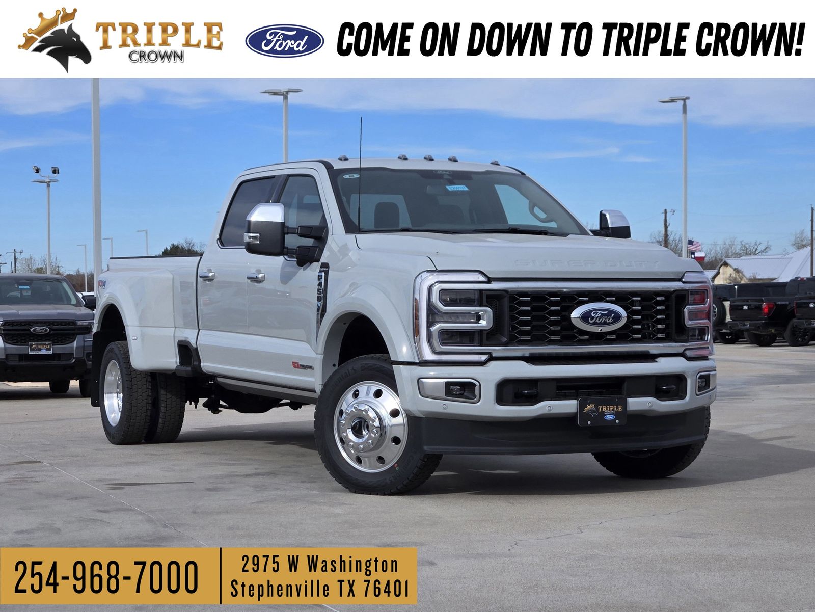 2026 Ford F-450 Super Duty Platinum Crew Cab LB DRW 4WD