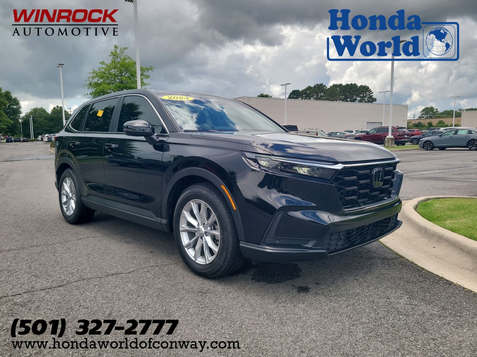 Black 2024 Honda CR-V EX-L FWD SUV / Crossover Front-Wheel Drive Continuously Variable Transmission