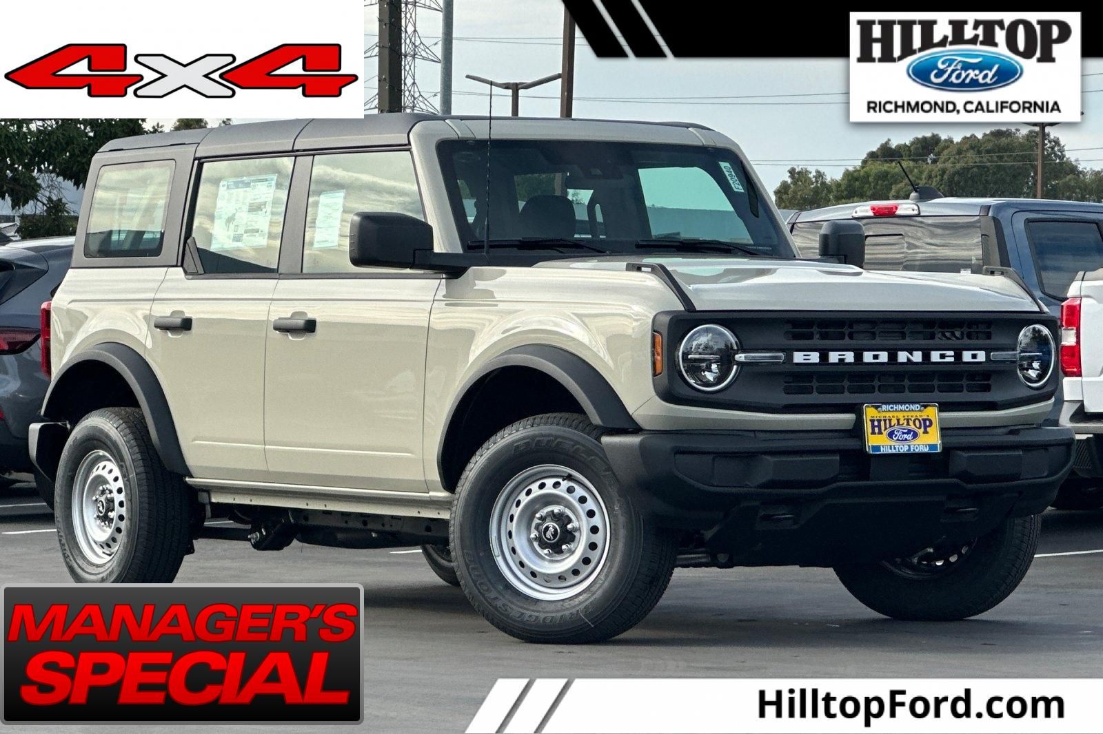 Desert Sand 2025 Ford Bronco SUV / Crossover Four-Wheel Drive Automatic