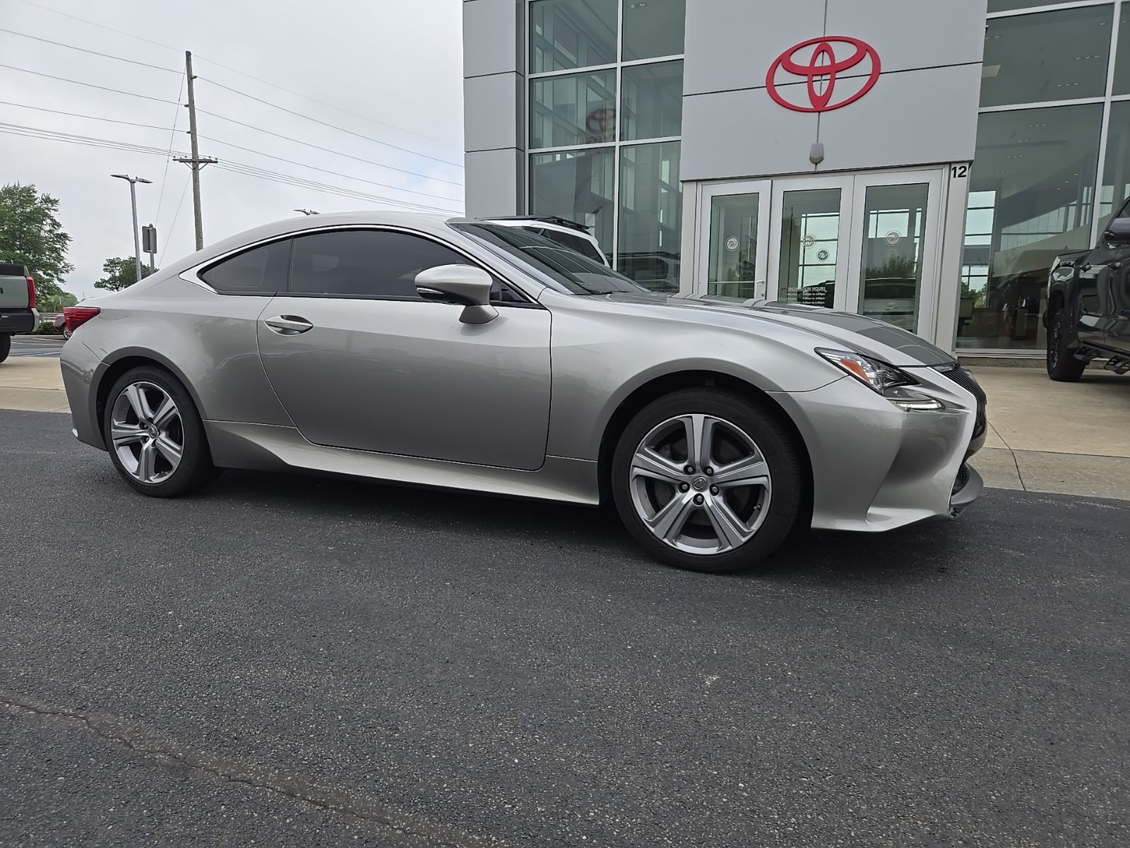 Silver 2015 Lexus RC 350 AWD Coupe All-Wheel Drive 6-Speed Automatic