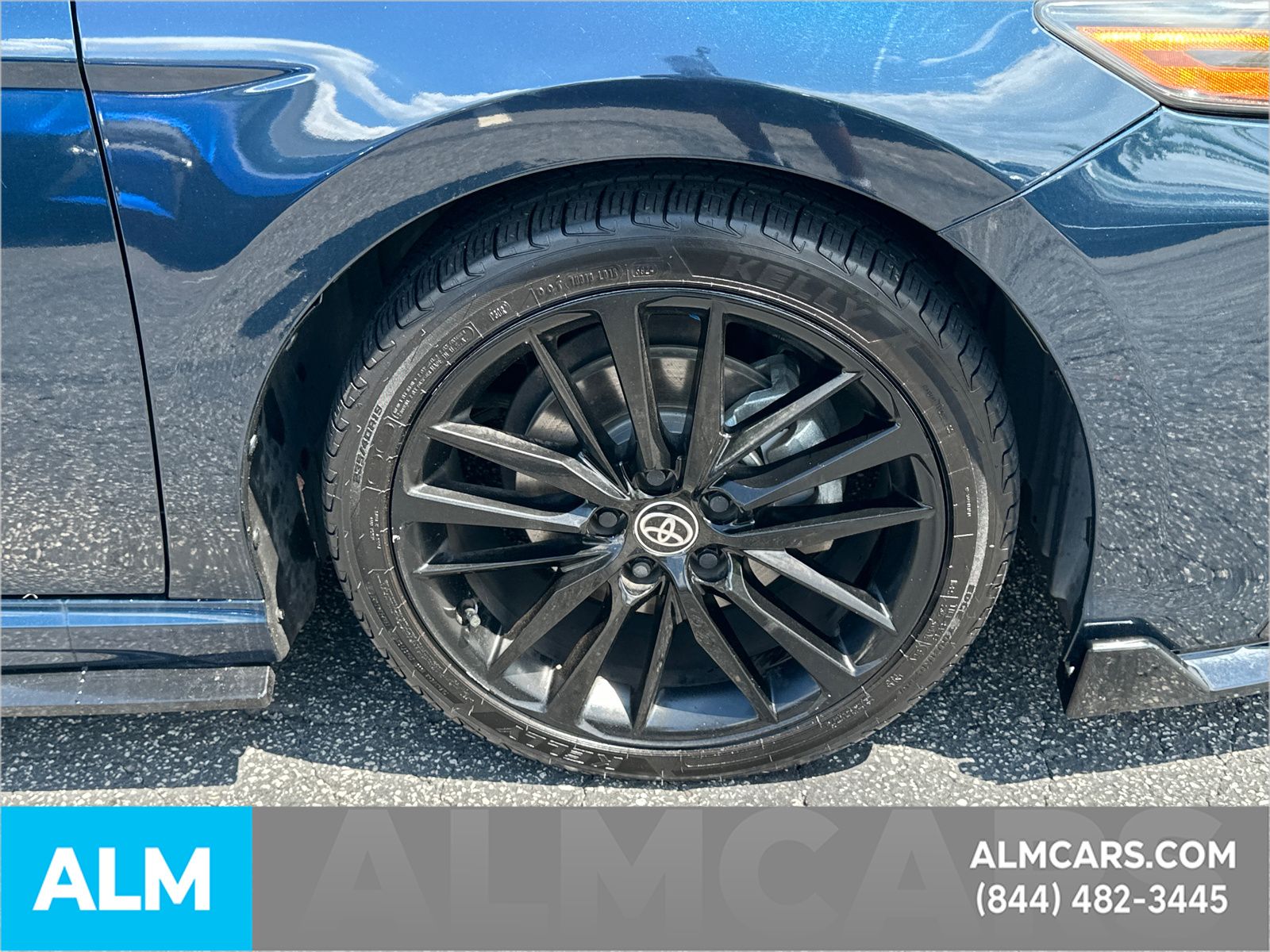 Used 2021 Blue Toyota XSE image 14