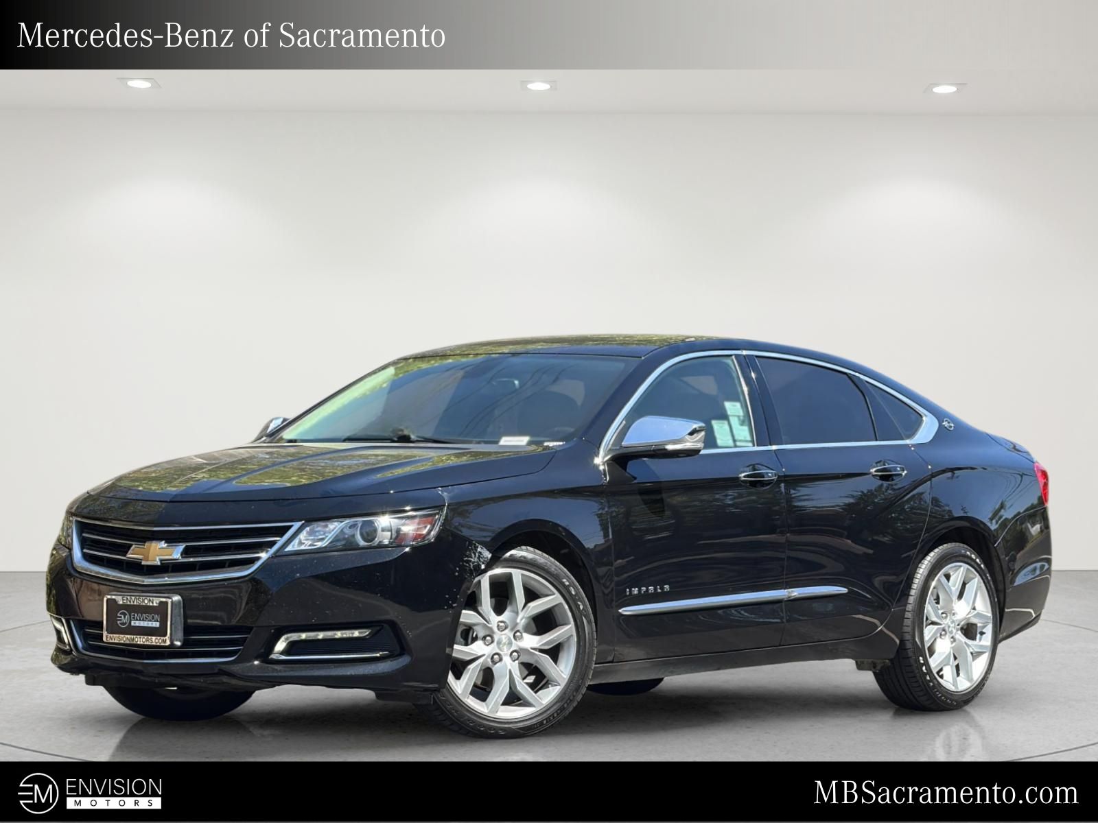 Black 2019 Chevrolet Impala Sedan Front-Wheel Drive 6-Speed Automatic Overdrive