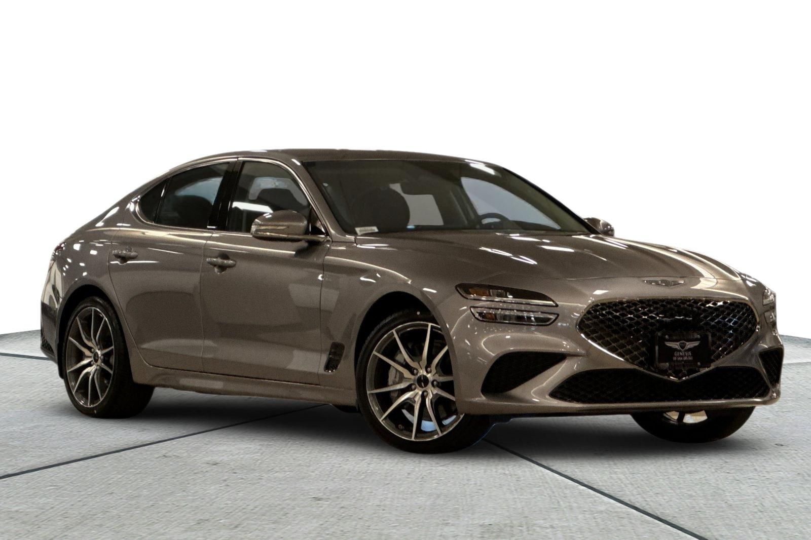 Silver 2026 Genesis G70 2.5T Standard RWD Sedan Rear-Wheel Drive 8-Speed Automatic