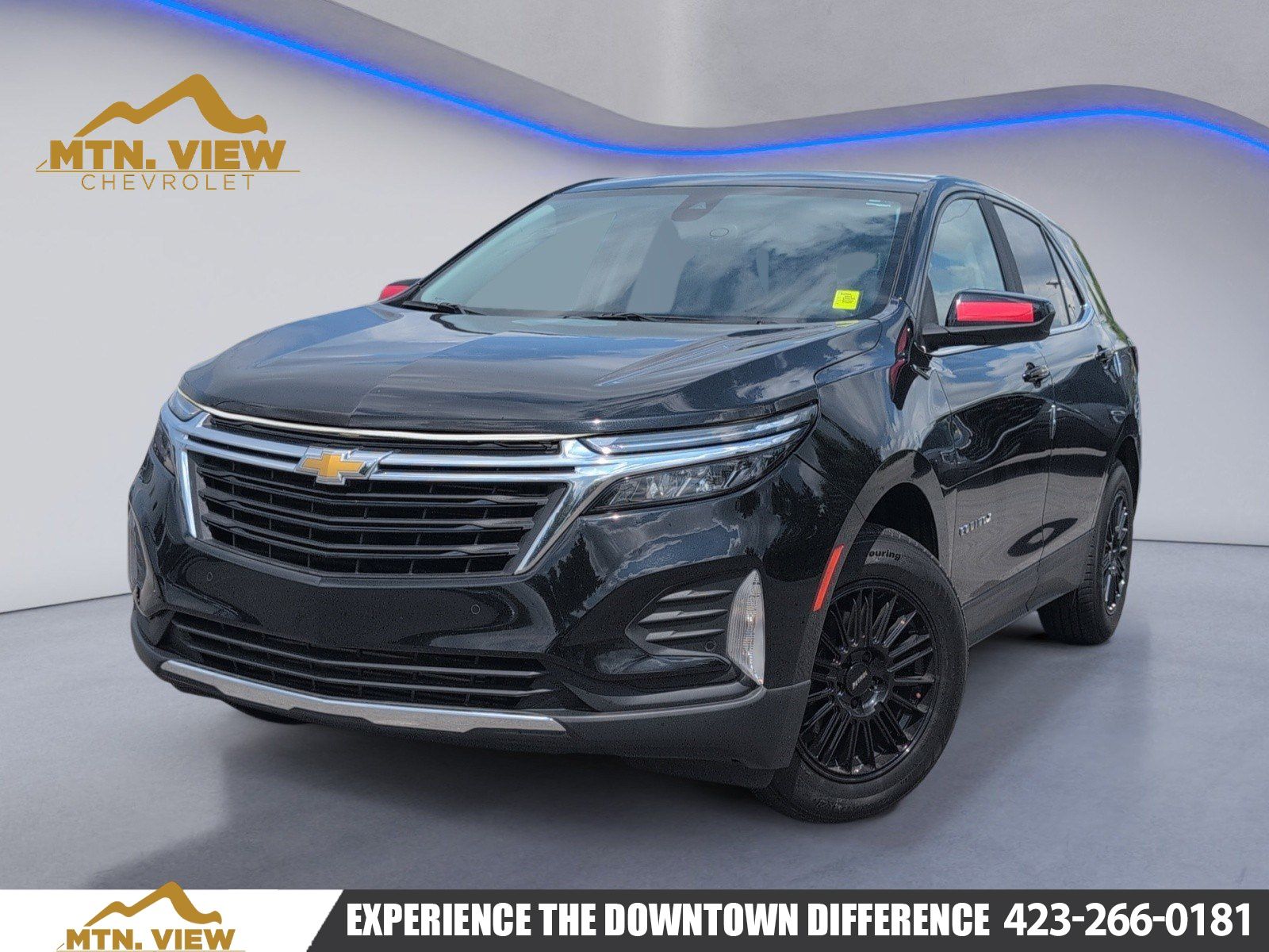 Black Metallic 2022 Chevrolet Equinox SUV / Crossover Front-Wheel Drive 6-Speed Automatic Overdrive