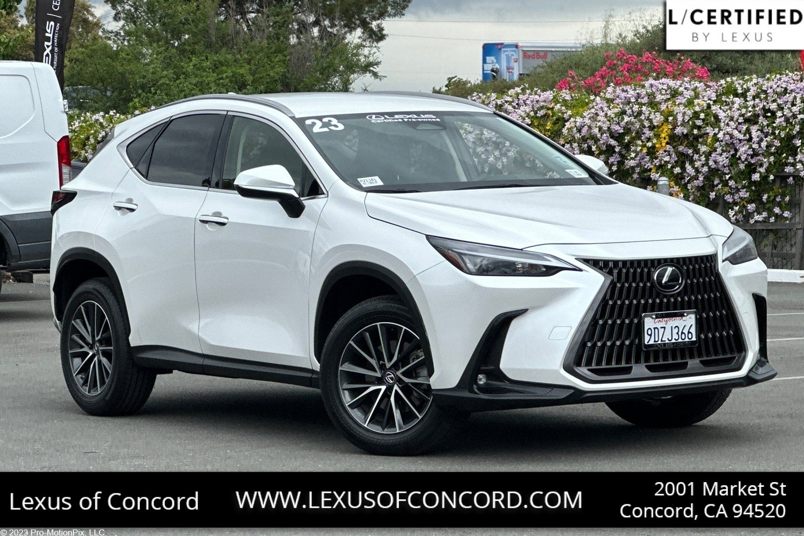 Eminent White Pearl 2023 Lexus NX 250 FWD SUV / Crossover Front-Wheel Drive 8-Speed Automatic
