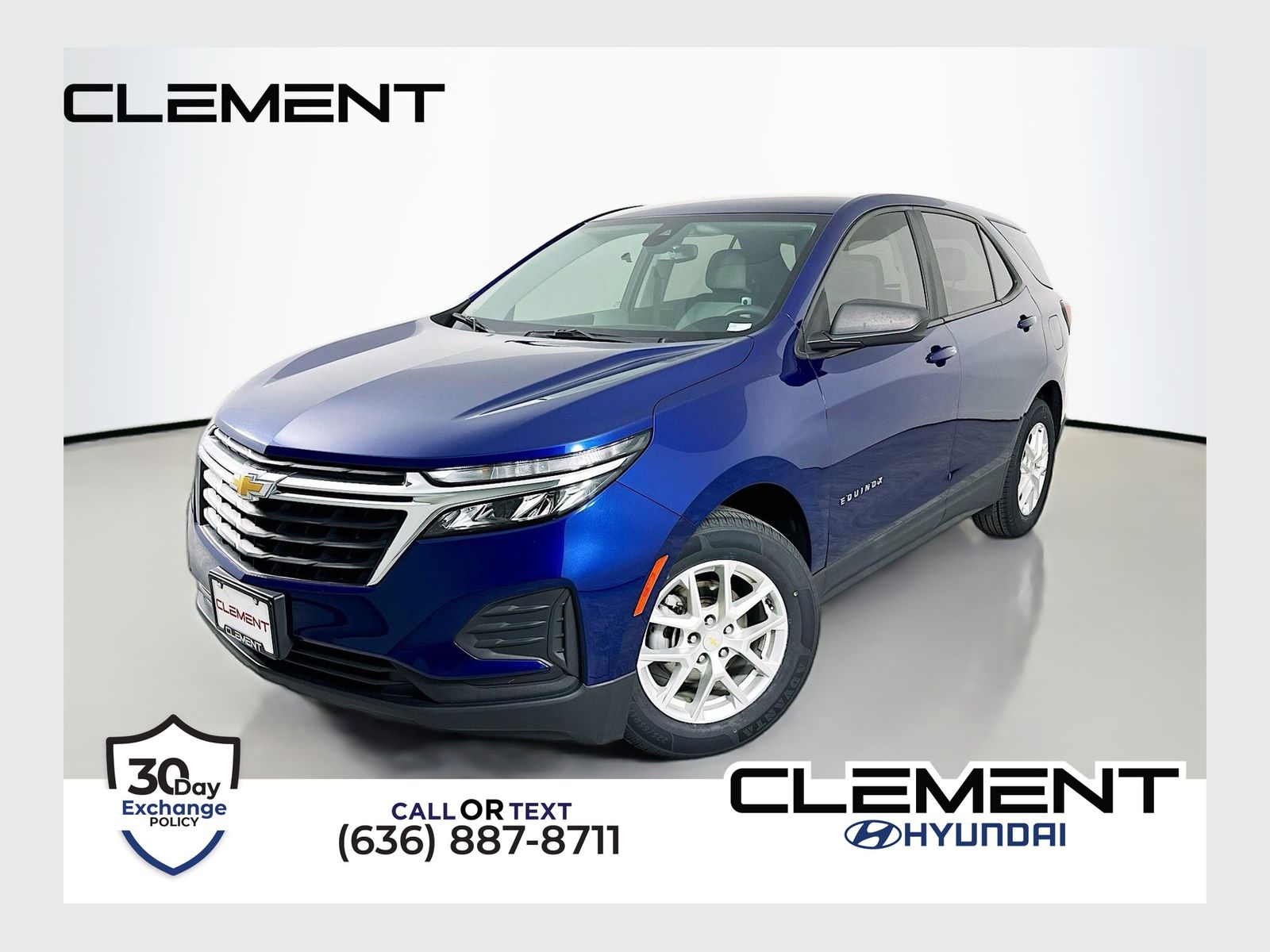 Blue Glow Metallic 2022 Chevrolet Equinox SUV / Crossover Front-Wheel Drive 6-Speed Automatic Overdrive