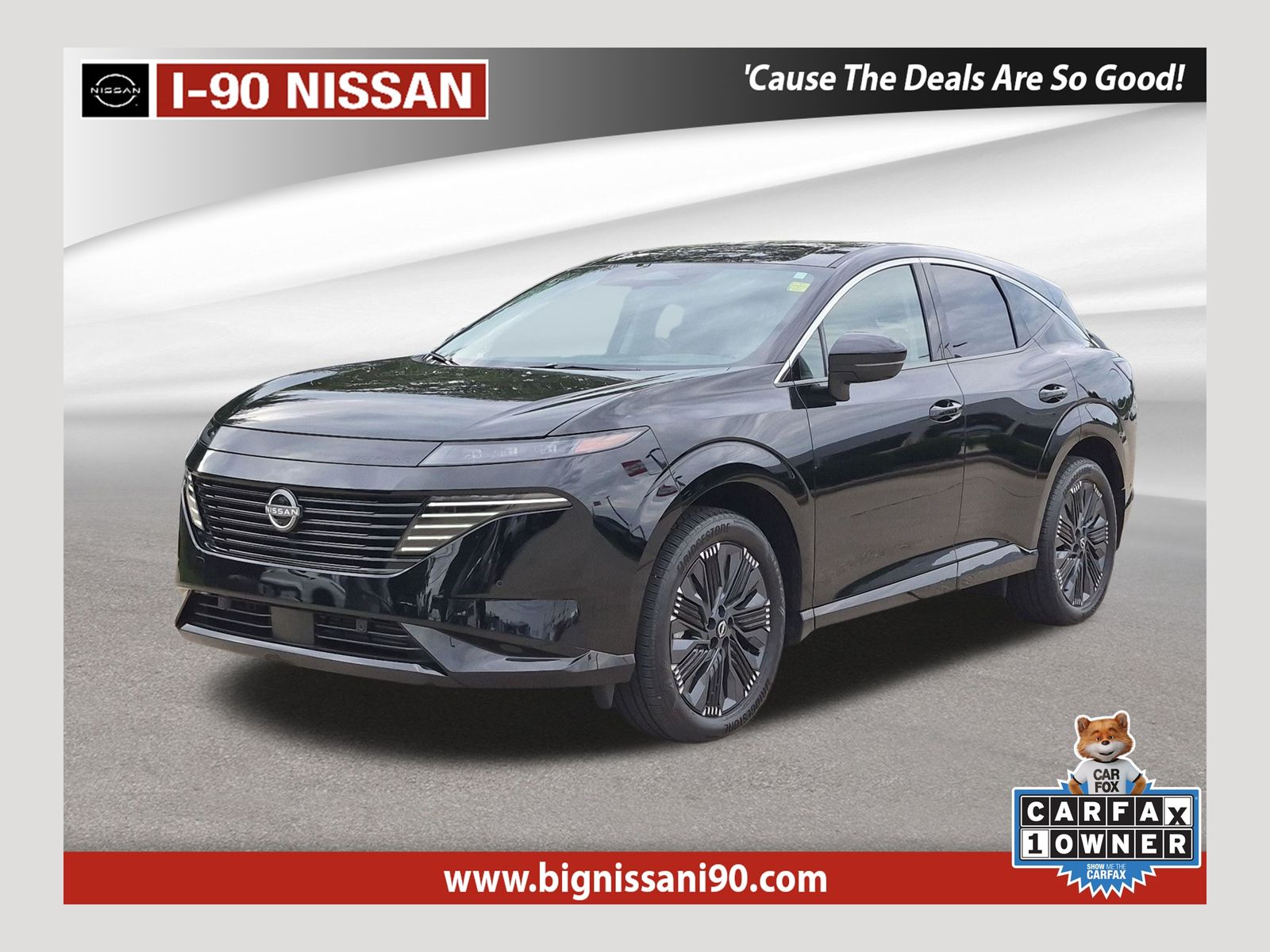 Super Black 2025 Nissan Murano SUV / Crossover All-Wheel Drive 9-Speed Automatic
