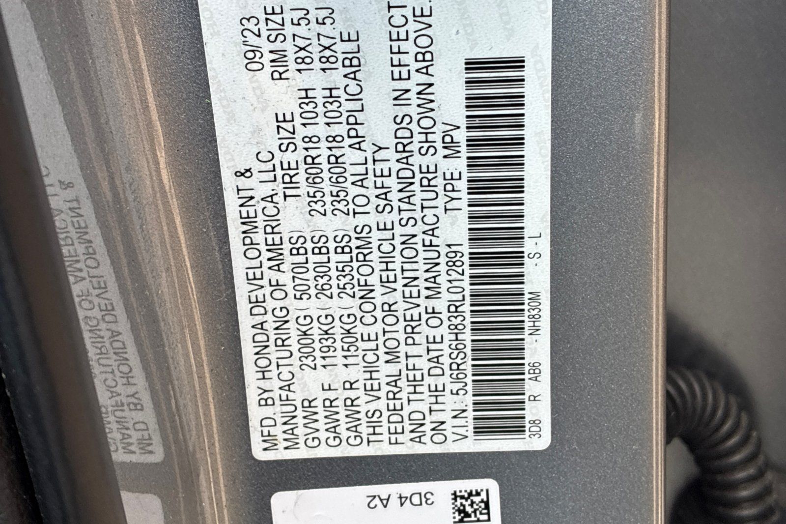 Used 2024 Lunar Silver Metallic Honda Sport-L image 27