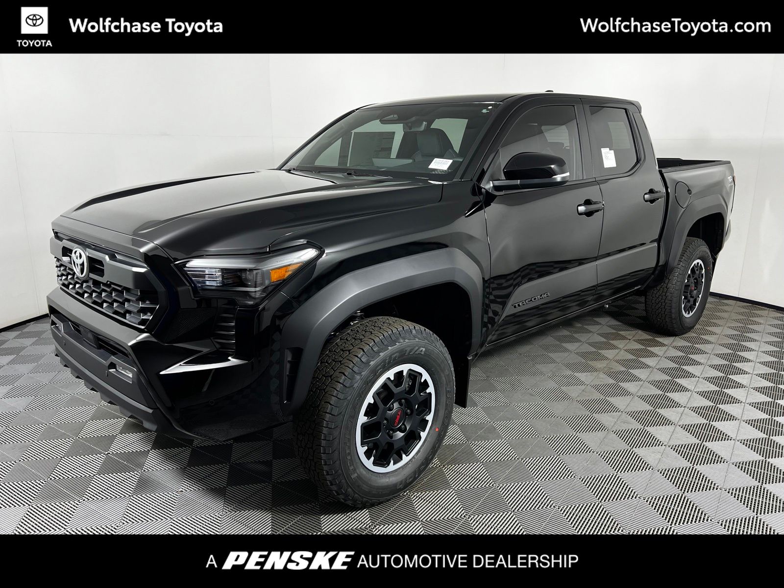 Black 2026 Toyota Tacoma Pickup Truck Four-Wheel Drive 8-Speed Automatic