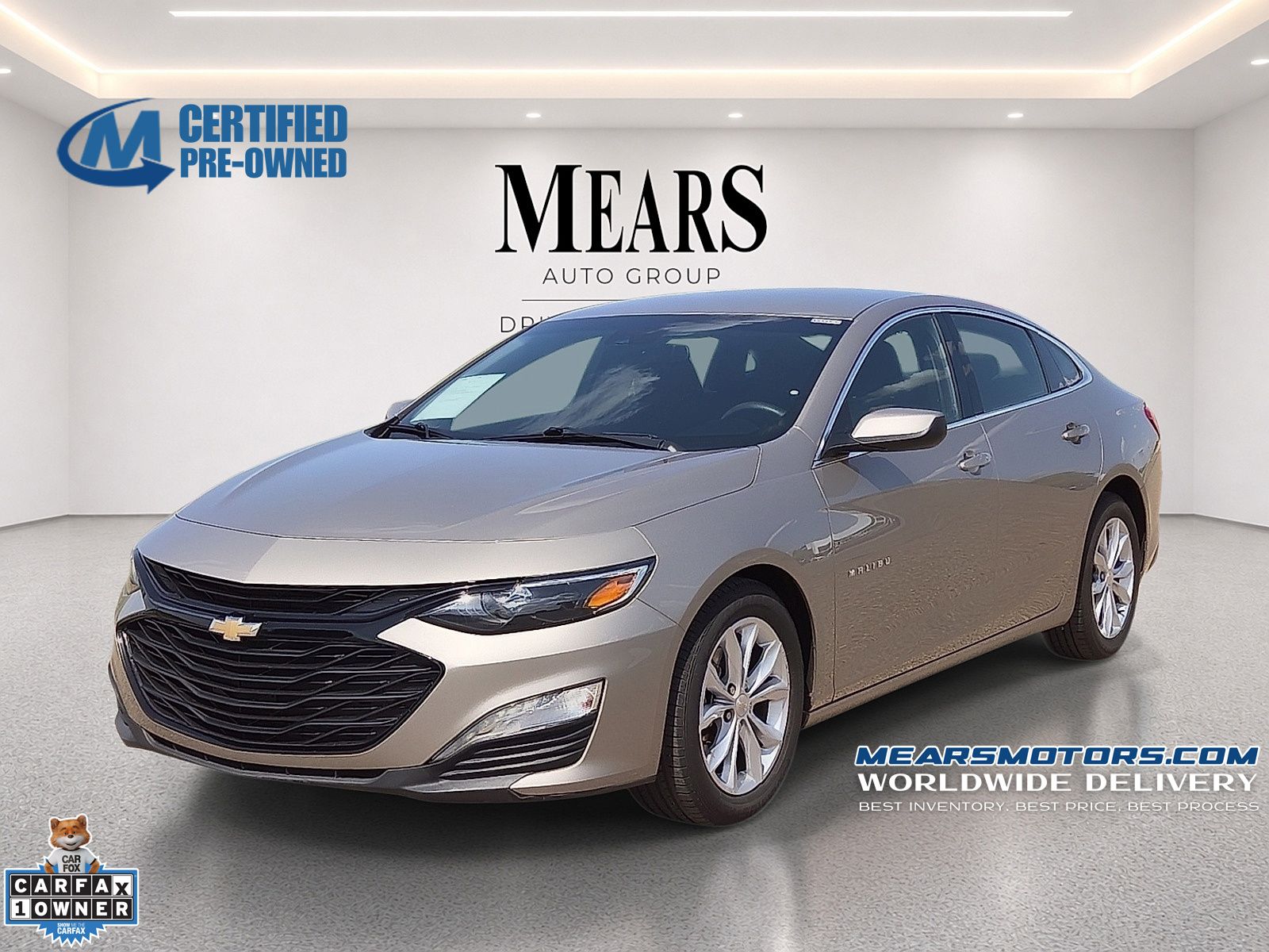 Mineral Gray Metallic 2024 Chevrolet Malibu Sedan Front-Wheel Drive Continuously Variable Transmission