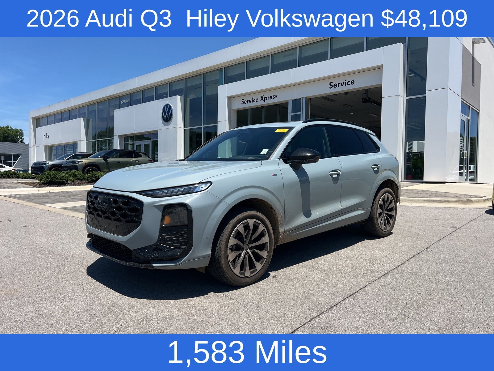 Arrow Gray Pearl Effect 2026 Audi Q3 quattro S Line TFSI SUV / Crossover All-Wheel Drive 7-Speed Automatic