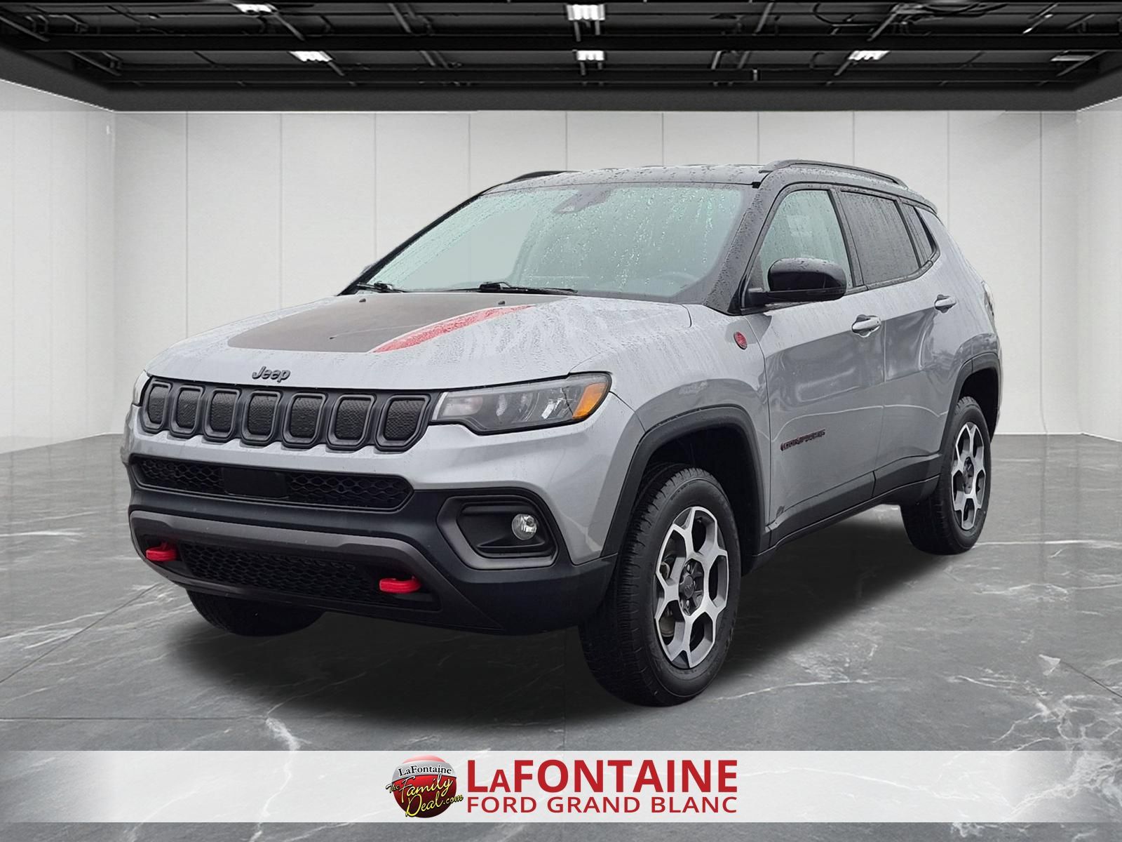 Billet Silver Metallic 2022 Jeep Compass SUV / Crossover Four-Wheel Drive 9-Speed Automatic