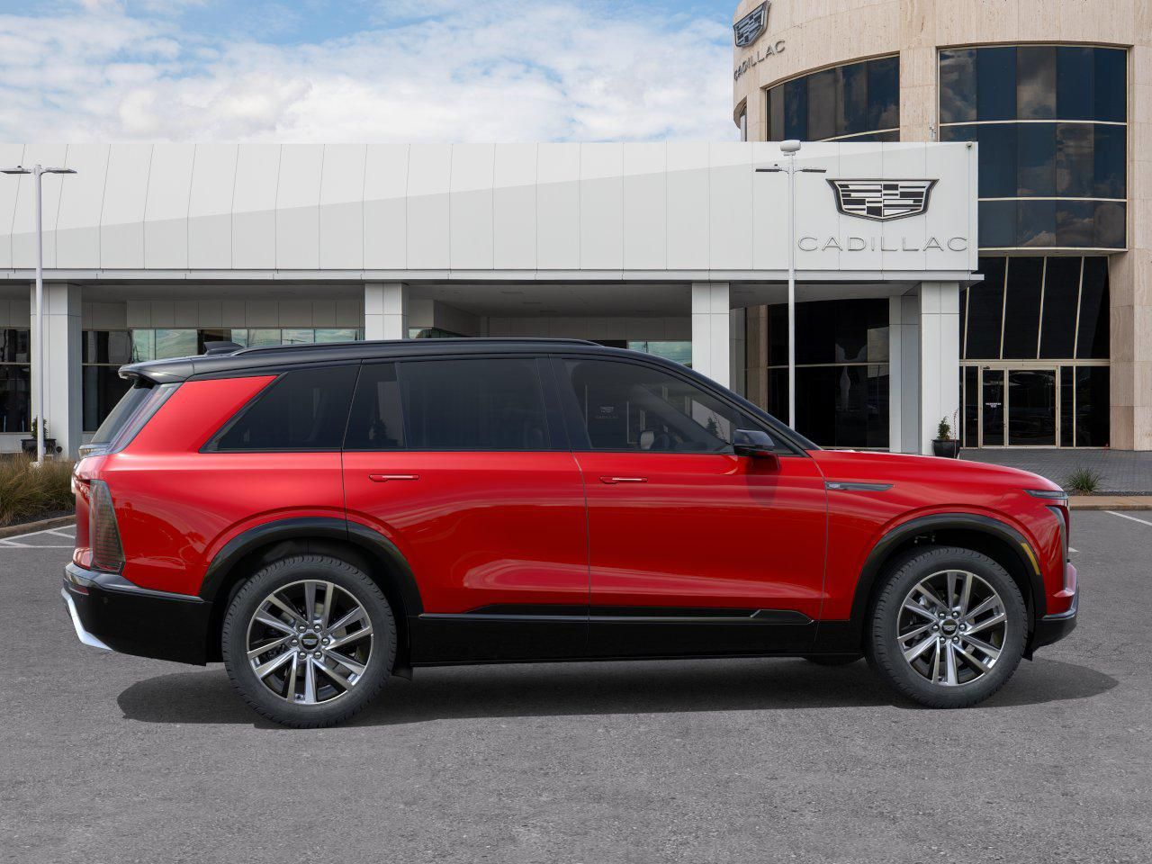 2027 Cadillac VISTIQ Sport Red at Bayway Cadillac of The Woodlands