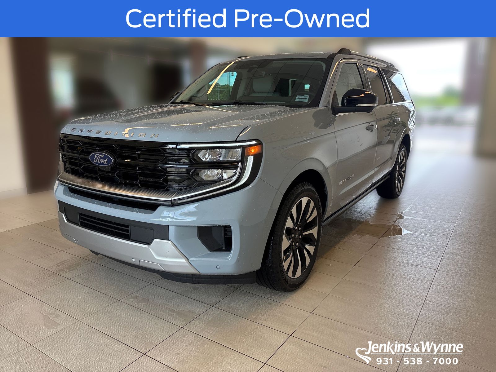 Gray Metallic 2025 Ford Expedition MAX Platinum 4WD SUV / Crossover Four-Wheel Drive Automatic