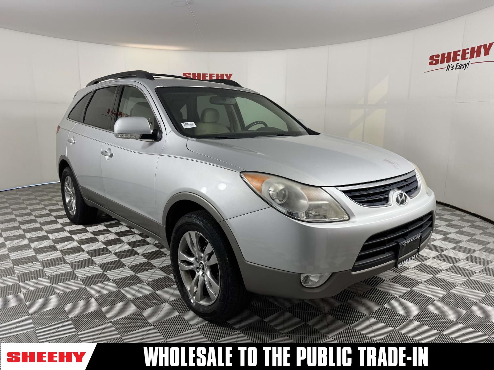 Shimmering Silver 2012 Hyundai Veracruz Limited SUV / Crossover Front-Wheel Drive 6-Speed Automatic