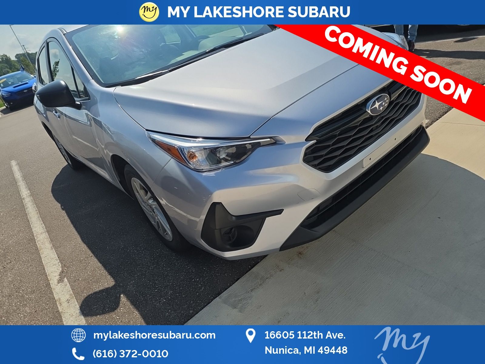 Ice Silver Metallic 2024 Subaru Impreza Wagon All-Wheel Drive Continuously Variable Transmission