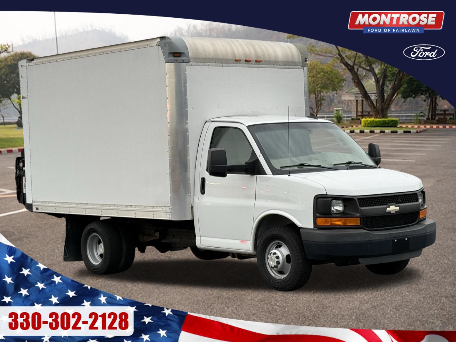 Summit White 2016 Chevrolet Express Chassis Van Rear-Wheel Drive 6-Speed Automatic Overdrive