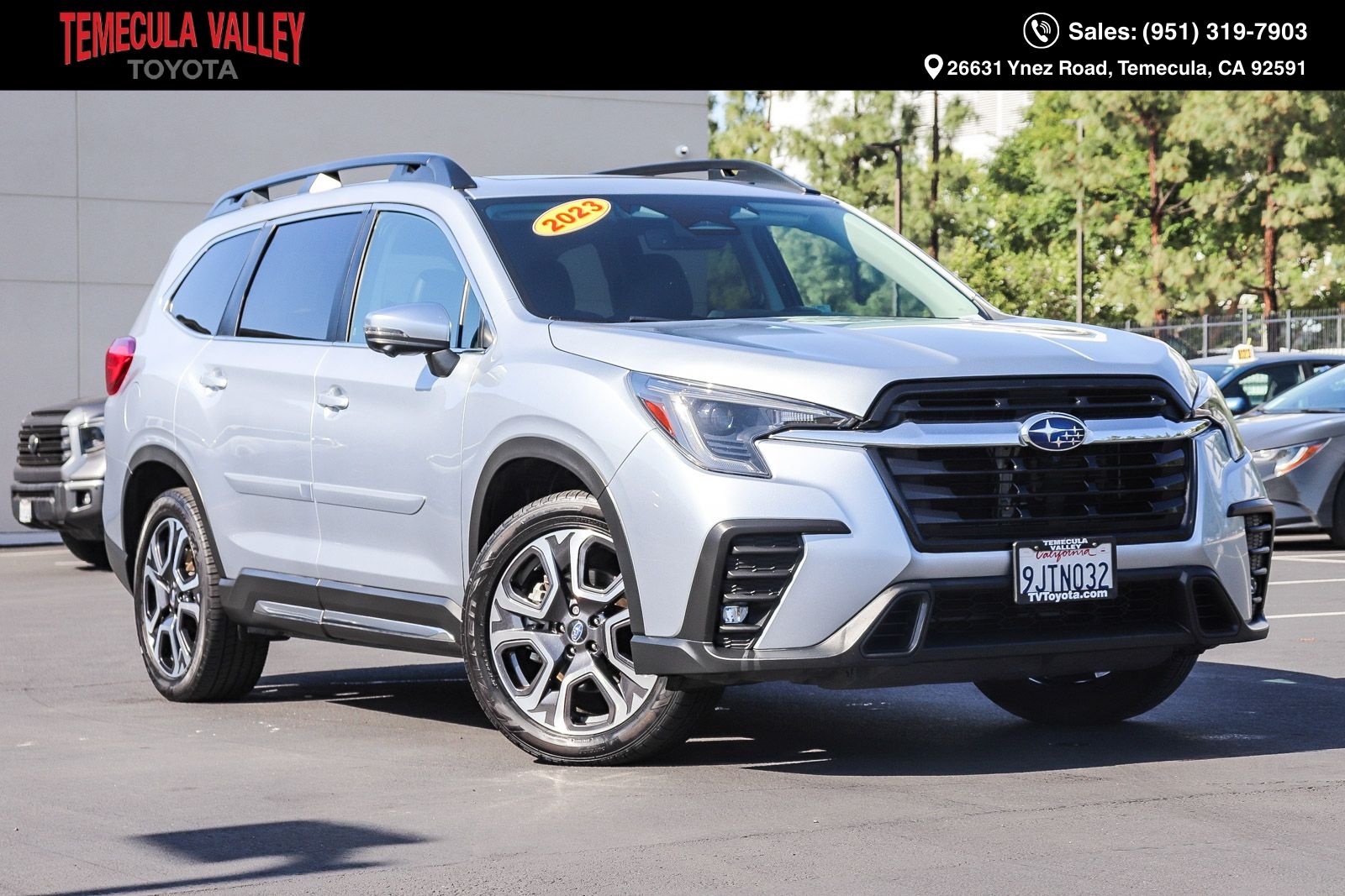 Ice Silver Metallic 2023 Subaru Ascent Limited 7-Passenger AWD SUV / Crossover All-Wheel Drive Continuously Variable Transmission