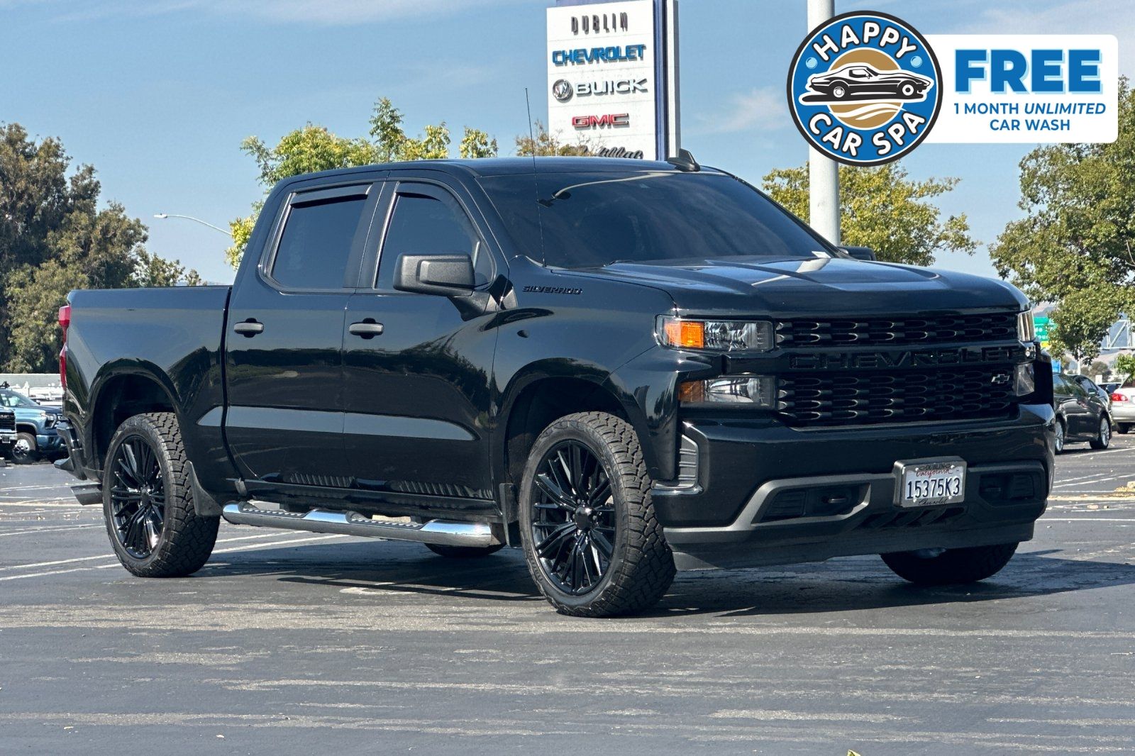Black 2022 Chevrolet Silverado 1500 Pickup Truck 4X2 8-Speed Automatic