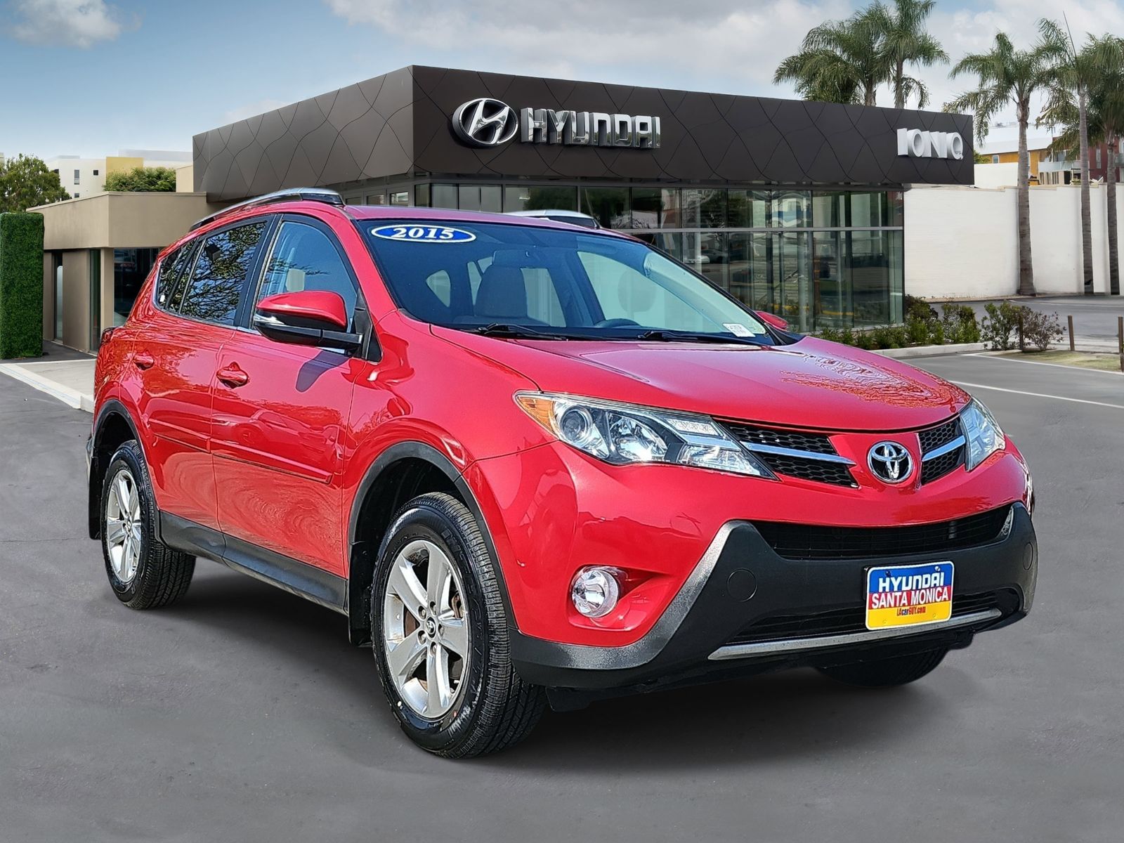 Barcelona Red Metallic 2015 Toyota RAV4 XLE AWD SUV / Crossover All-Wheel Drive 6-Speed Automatic