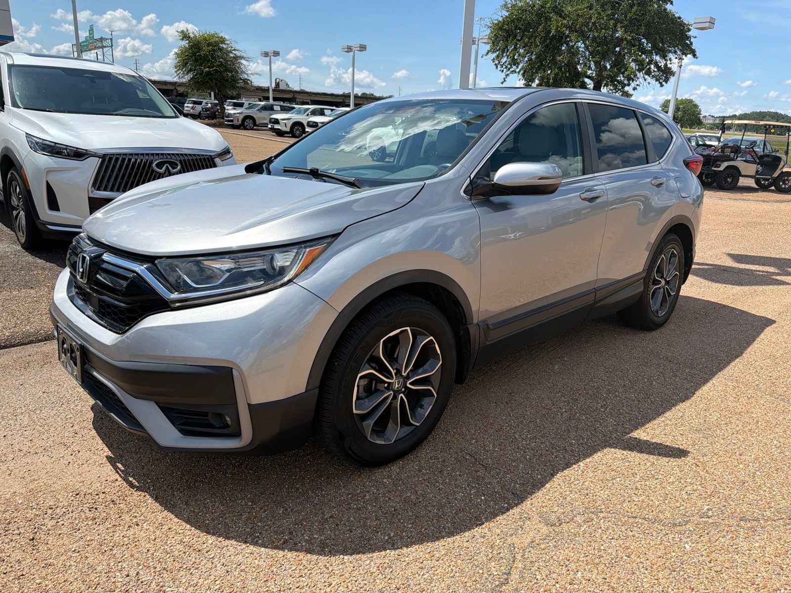 2021 Silver Honda CR-V EX-L FWD SUV