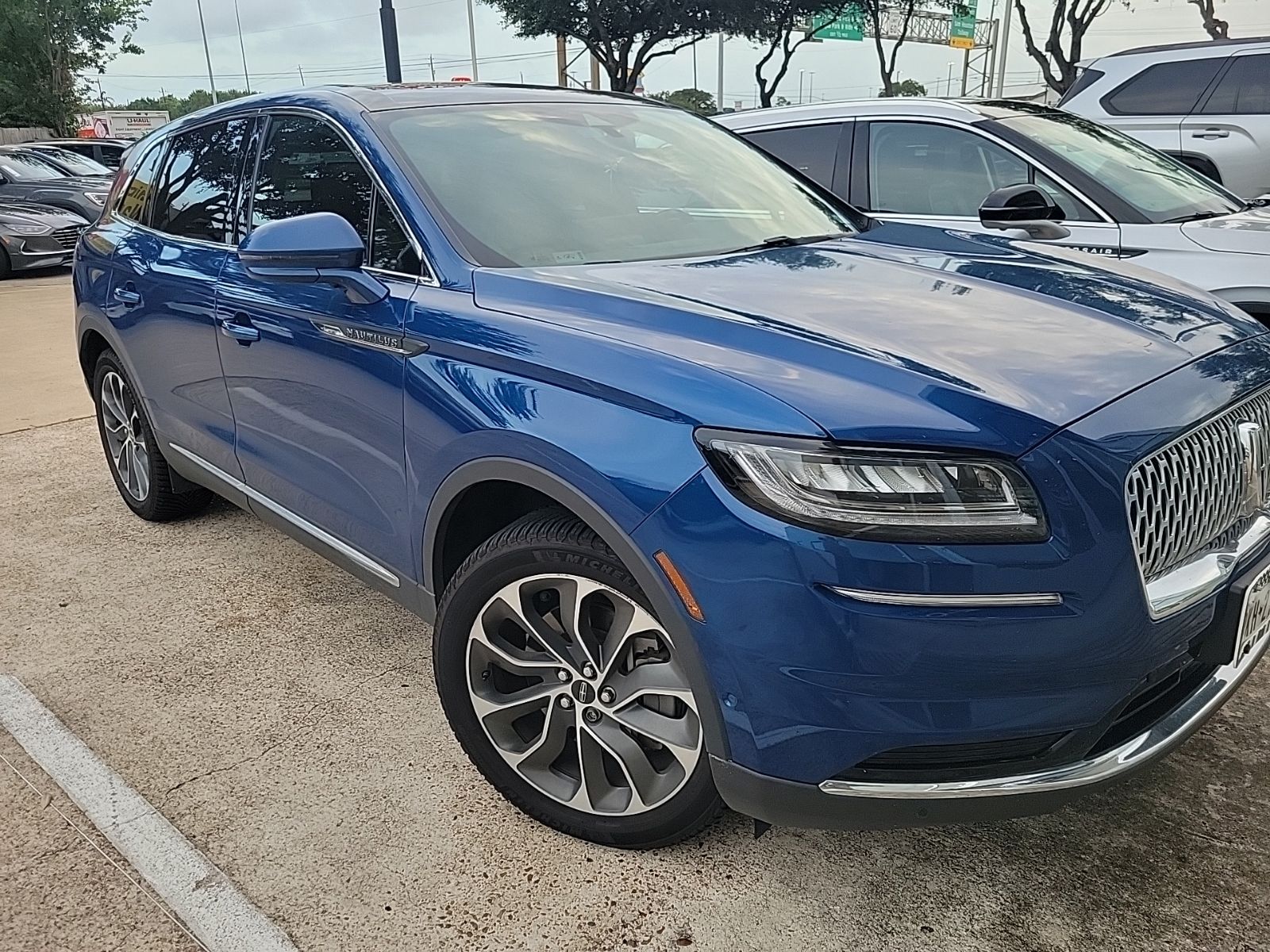 Blue 2021 Lincoln Nautilus Reserve AWD SUV / Crossover All-Wheel Drive 8-Speed Automatic