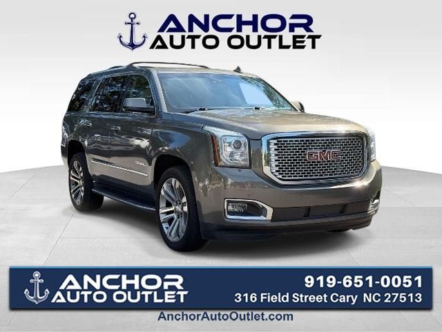 Mineral Metallic 2017 GMC Yukon SUV / Crossover Four-Wheel Drive 8-Speed Automatic Overdrive