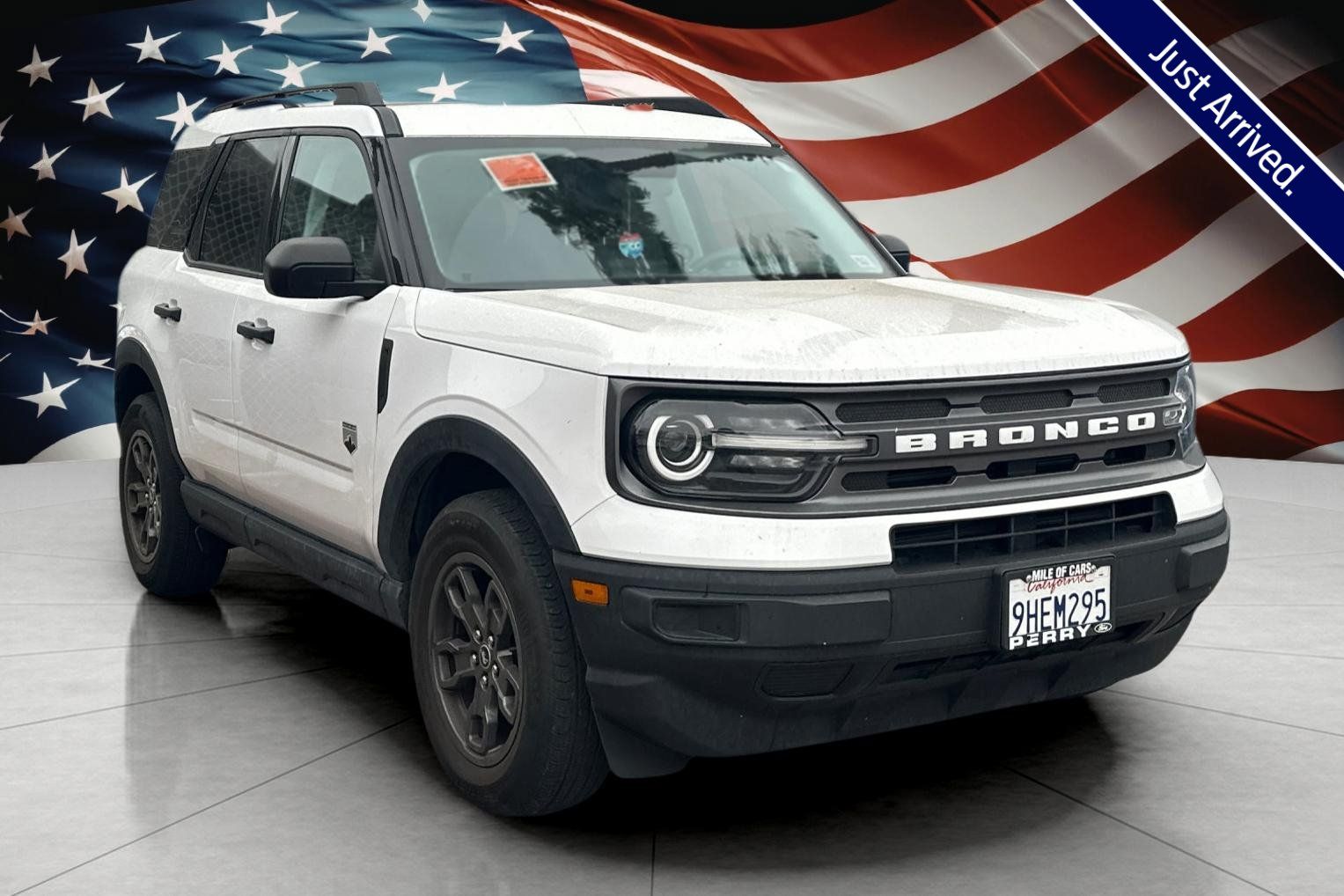Oxford White 2023 Ford Bronco Sport SUV / Crossover All-Wheel Drive 8-Speed Automatic