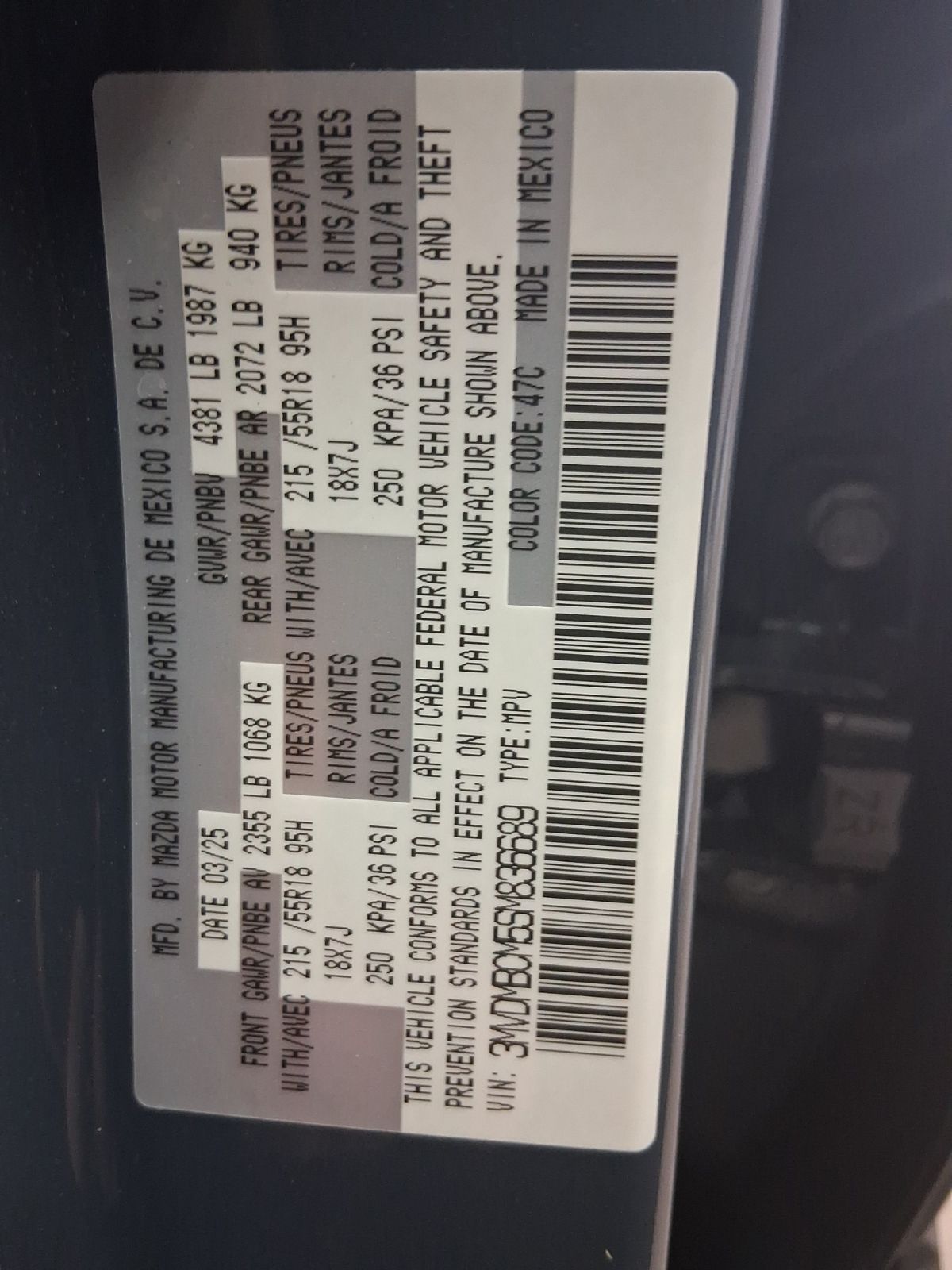 Used Car 2025 Mazda Cx-30  2.5 S Carbon Edition For Sale Under $30,000 In Austin, Texas