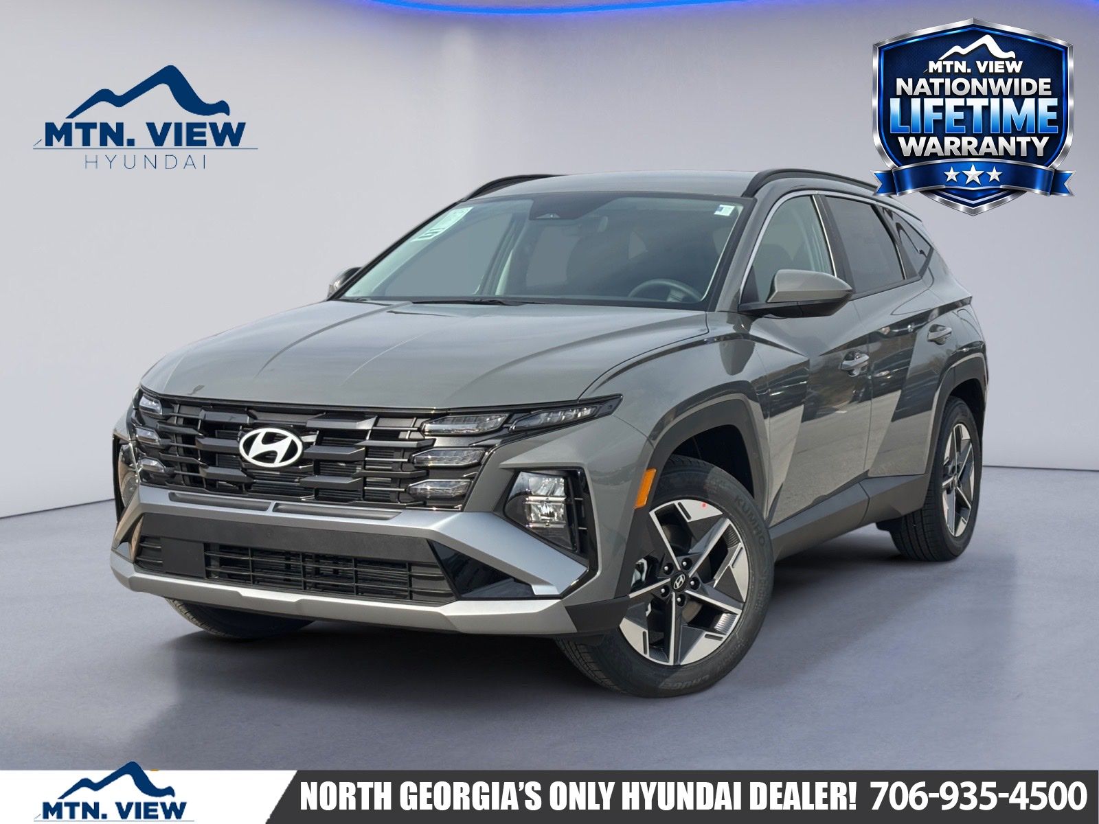 Hampton Gray 2026 Hyundai Tucson SUV / Crossover Front-Wheel Drive 8-Speed Automatic