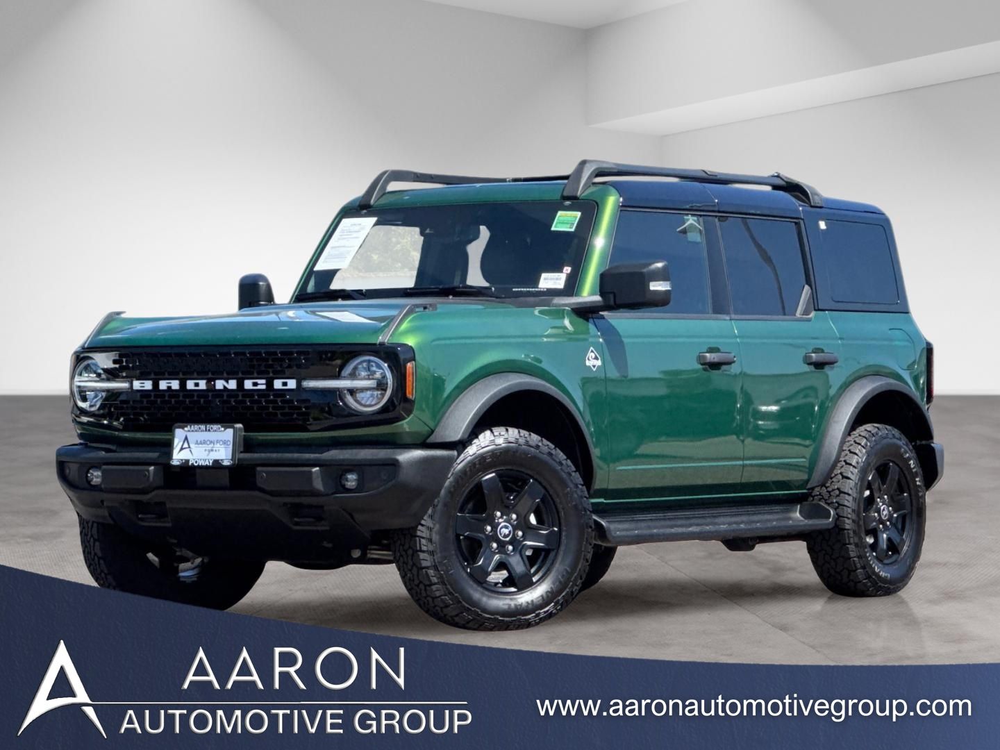 Green Metallic 2025 Ford Bronco SUV / Crossover Four-Wheel Drive Automatic