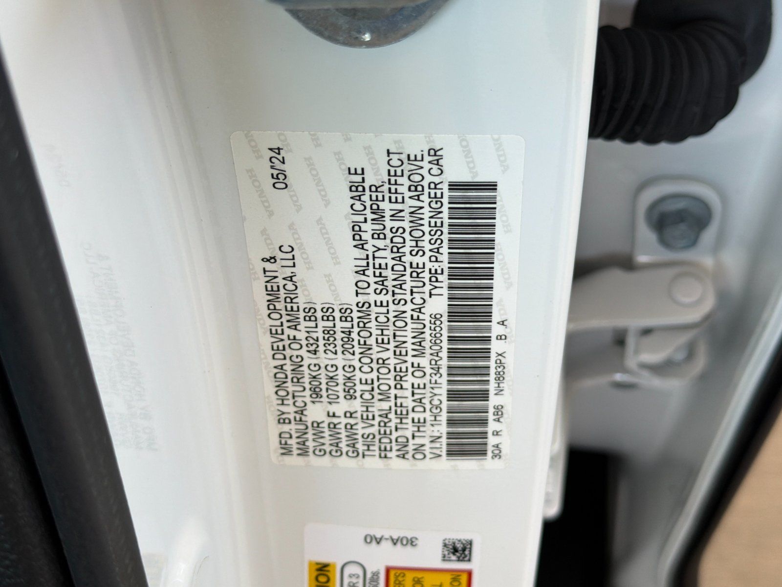 2024 Honda Accord EX — full photo 27 of 27