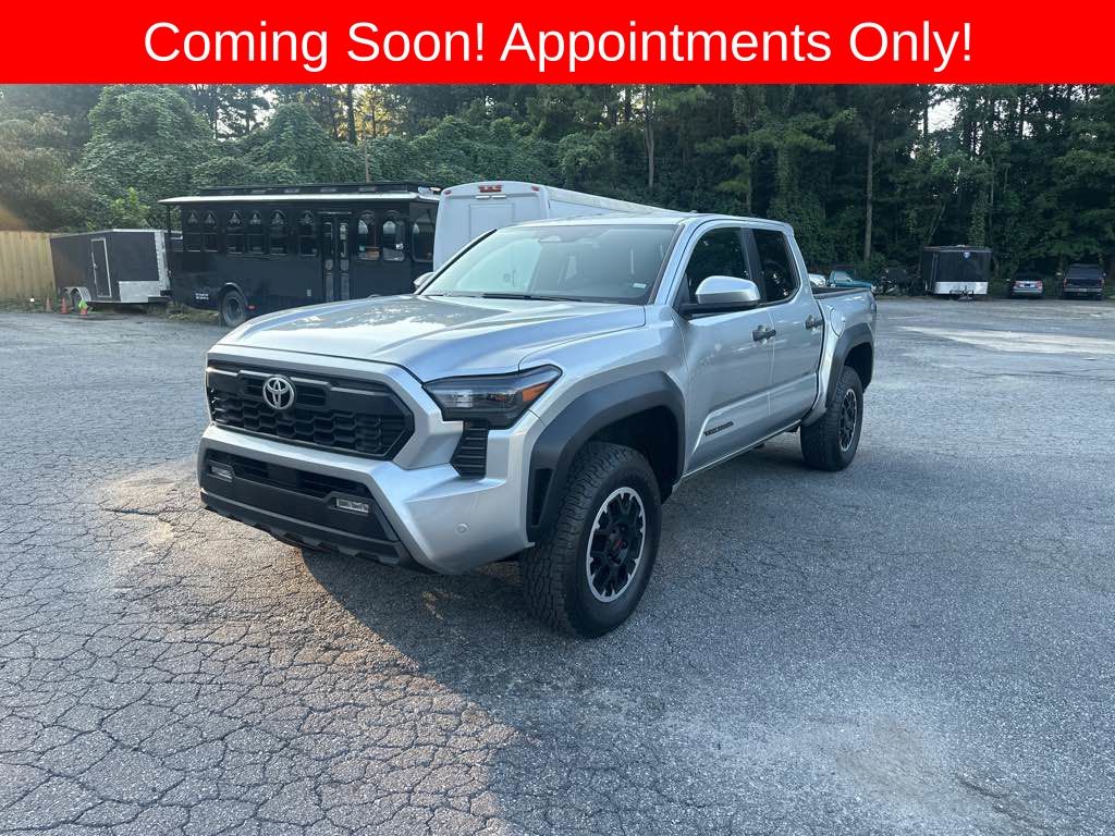 Celestial Silver Metallic 2024 Toyota Tacoma Pickup Truck Four-Wheel Drive 8-Speed Automatic
