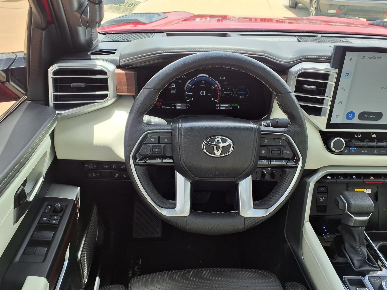 2023 Toyota Tundra Hybrid Capstone Red at Don McGill Toyota