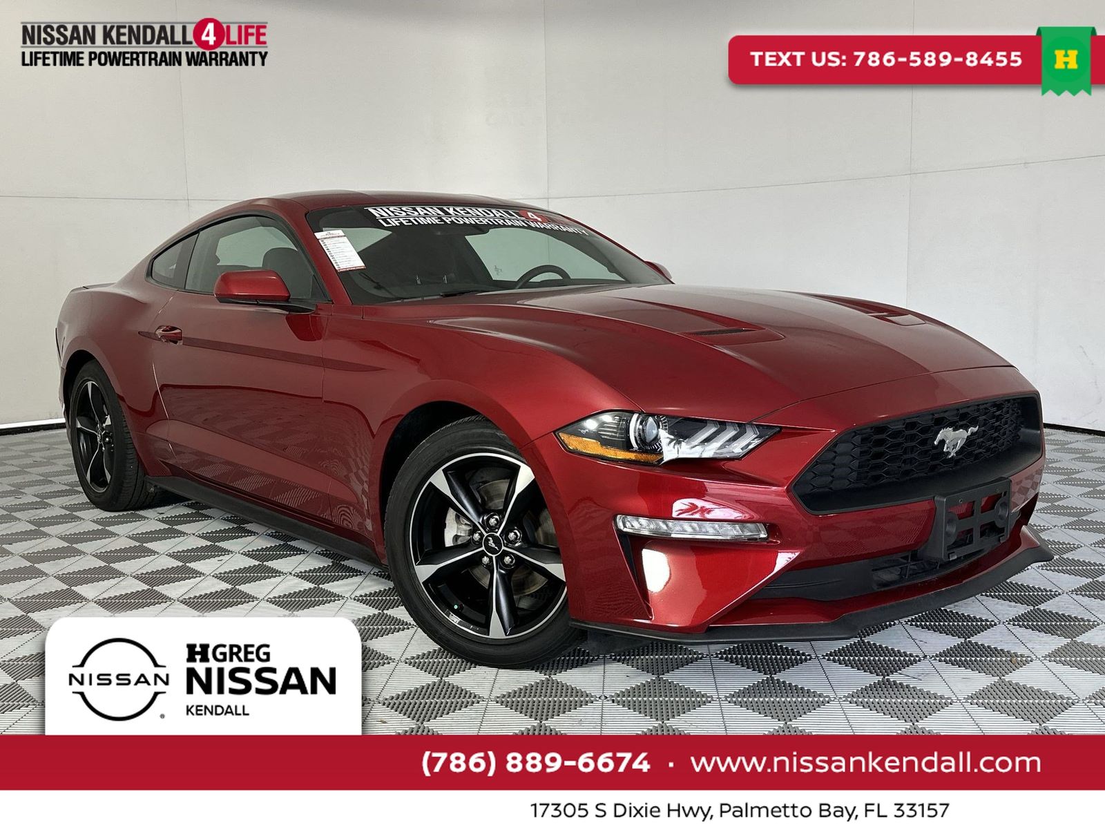 Red Metallic 2022 Ford Mustang Coupe Rear-Wheel Drive Automatic