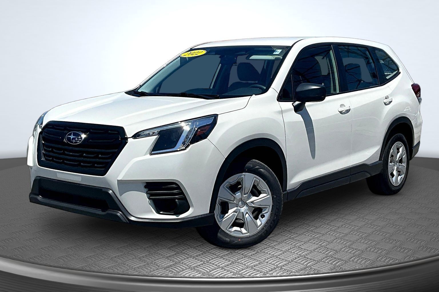 Crystal White Pearl 2022 Subaru Forester SUV / Crossover All-Wheel Drive Continuously Variable Transmission