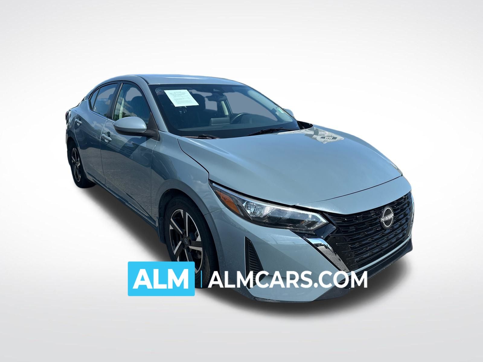 Atlantic Gray Metallic 2024 Nissan Sentra Sedan Front-Wheel Drive Continuously Variable Transmission