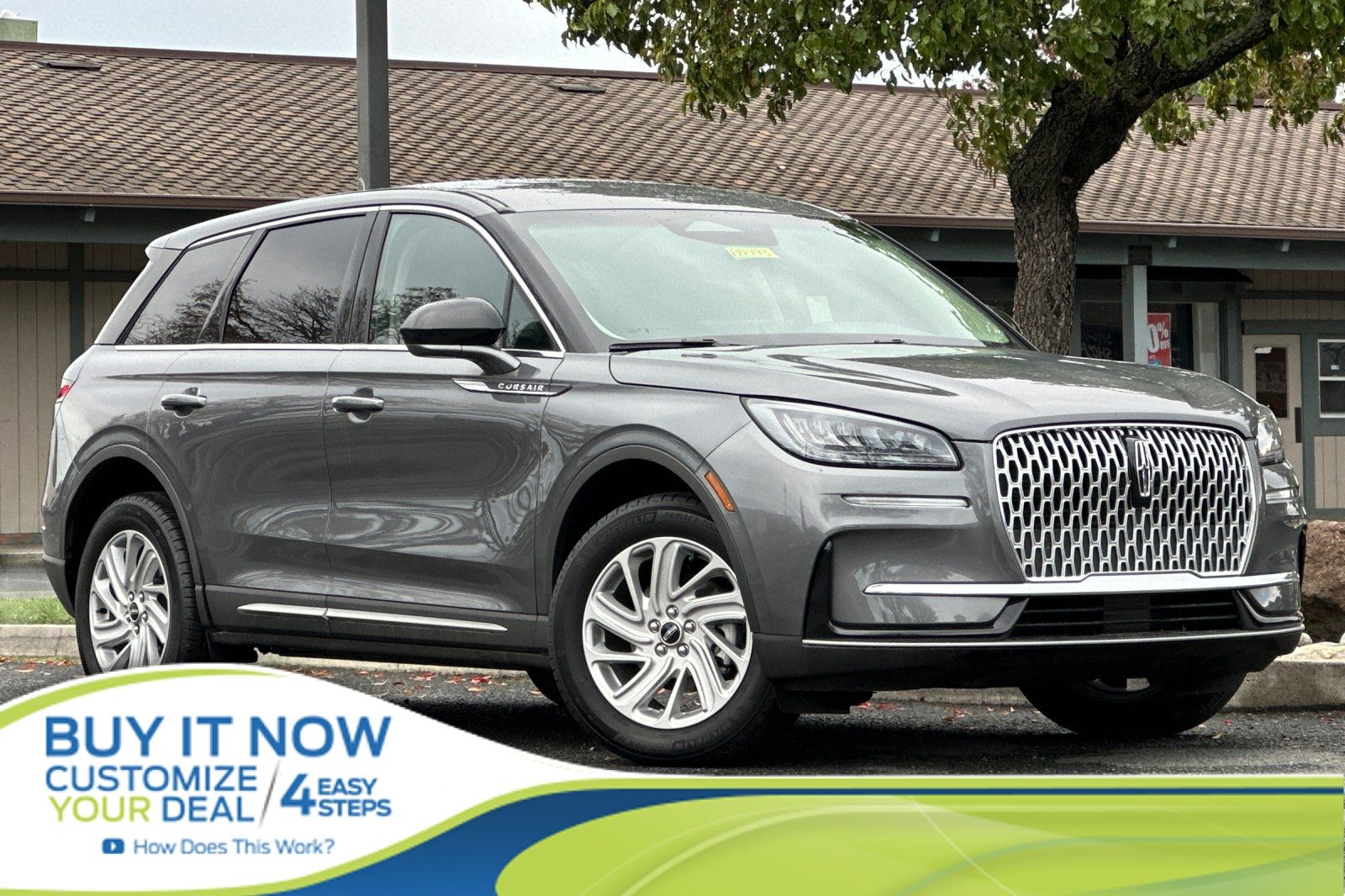 Asher Gray Metallic Clearcoat 2025 Lincoln Corsair Premiere FWD SUV / Crossover Front-Wheel Drive 8-Speed Automatic