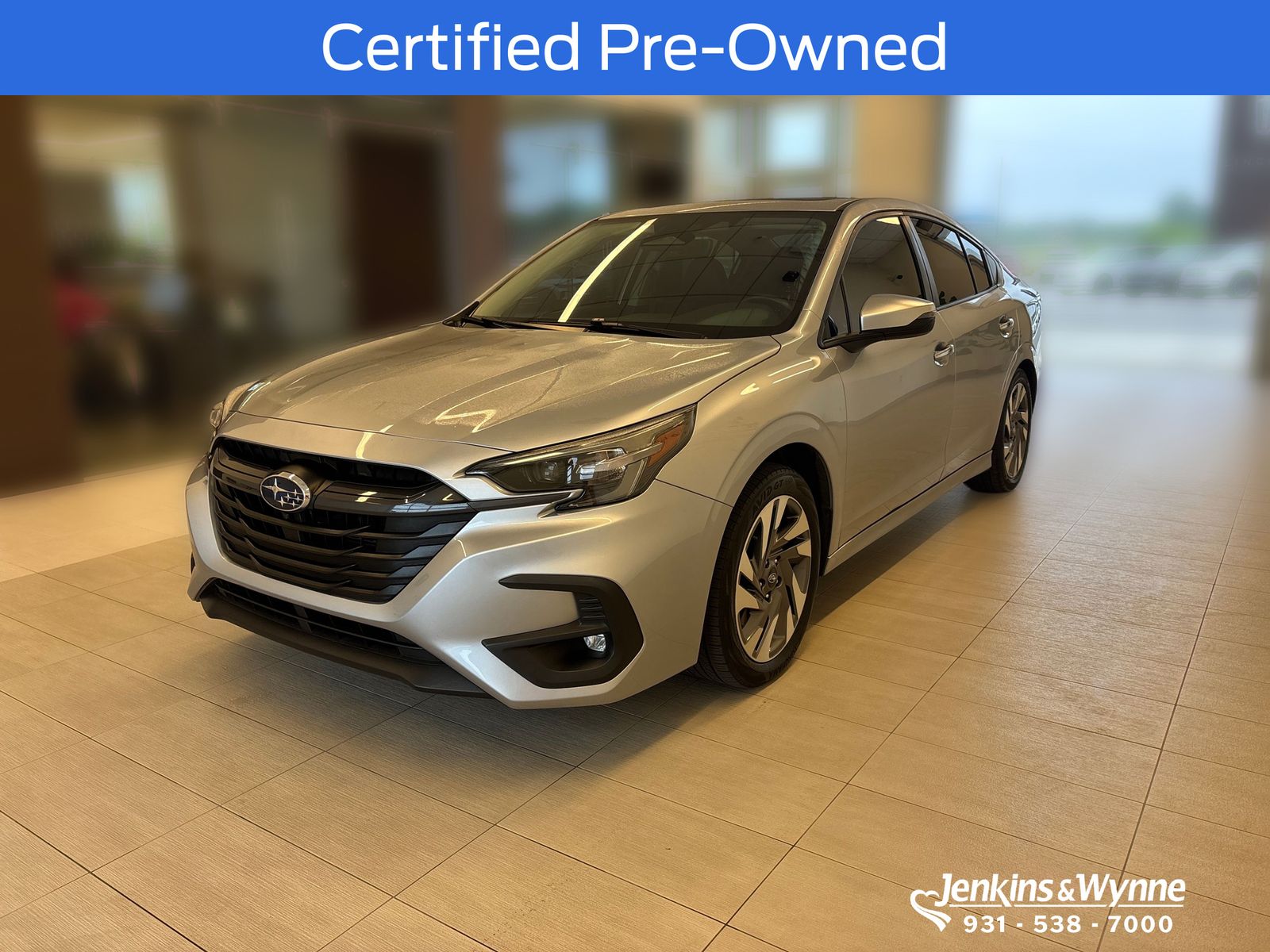 Ice Silver Metallic 2024 Subaru Legacy Touring XT AWD Sedan All-Wheel Drive Continuously Variable Transmission