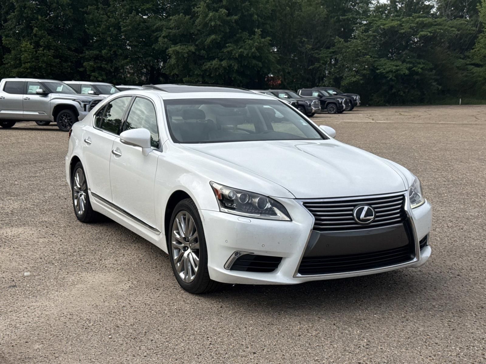 Starfire Pearl 2013 Lexus LS 460 AWD Sedan All-Wheel Drive 8-Speed Automatic