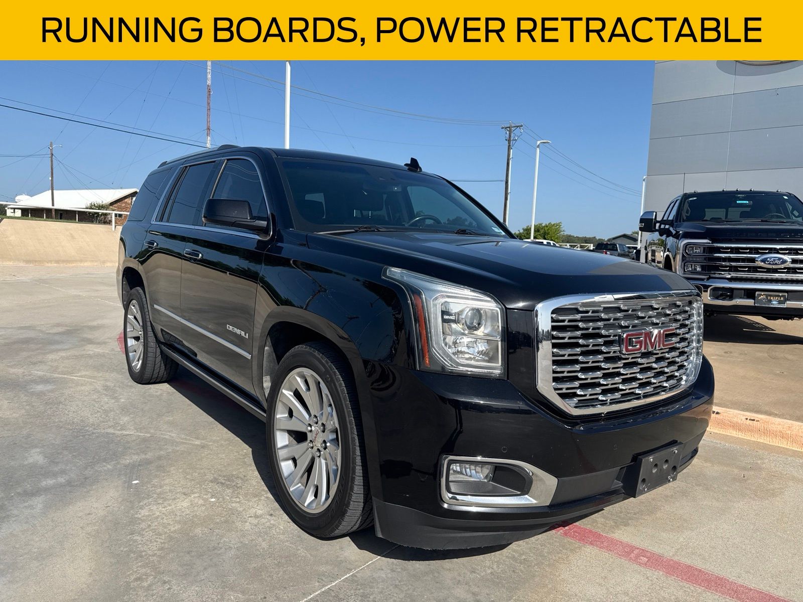 Onyx Black 2018 GMC Yukon SUV / Crossover Four-Wheel Drive