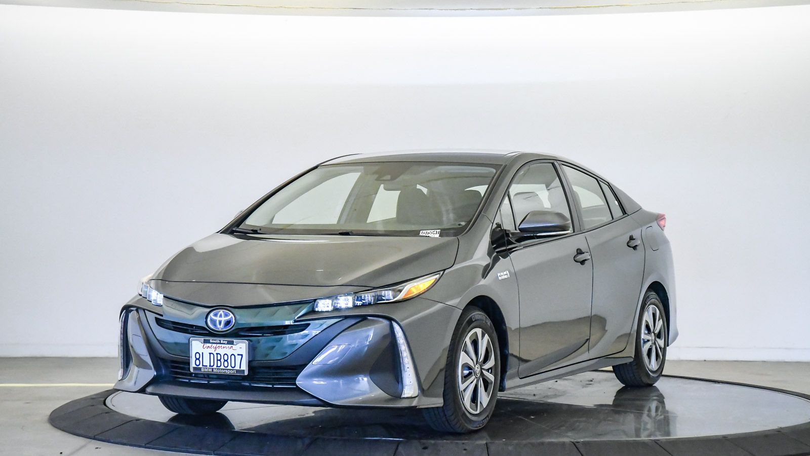 Gray 2019 Toyota Prius Prime Sedan Continuously Variable Transmission