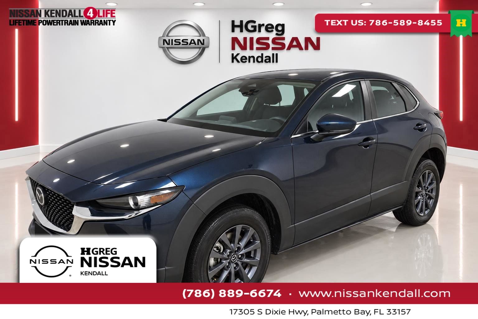 Crystal Blue 2024 Mazda CX-30 SUV / Crossover All-Wheel Drive 6-Speed Automatic