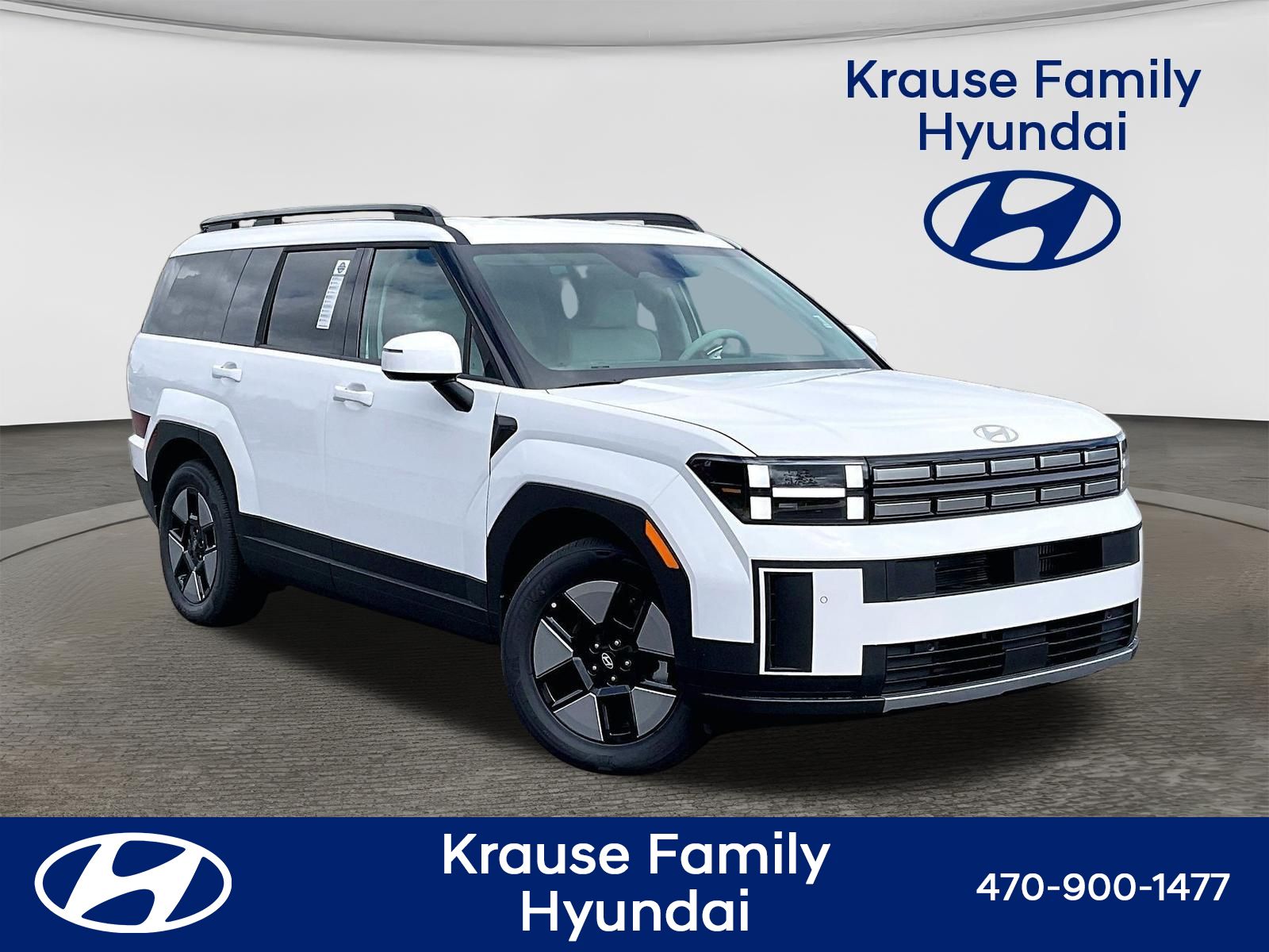 Serenity White 2026 Hyundai Santa Fe Hybrid SUV / Crossover Front-Wheel Drive 6-Speed Automatic