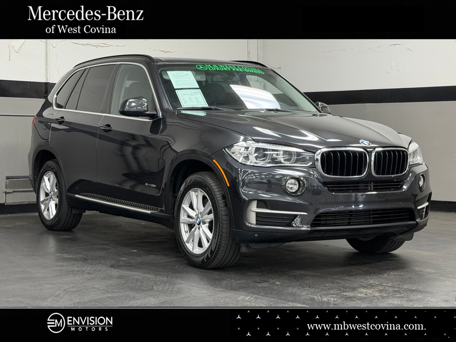Gray (Dark Graphite) 2015 BMW X5 SUV / Crossover All-Wheel Drive 8-Speed Automatic